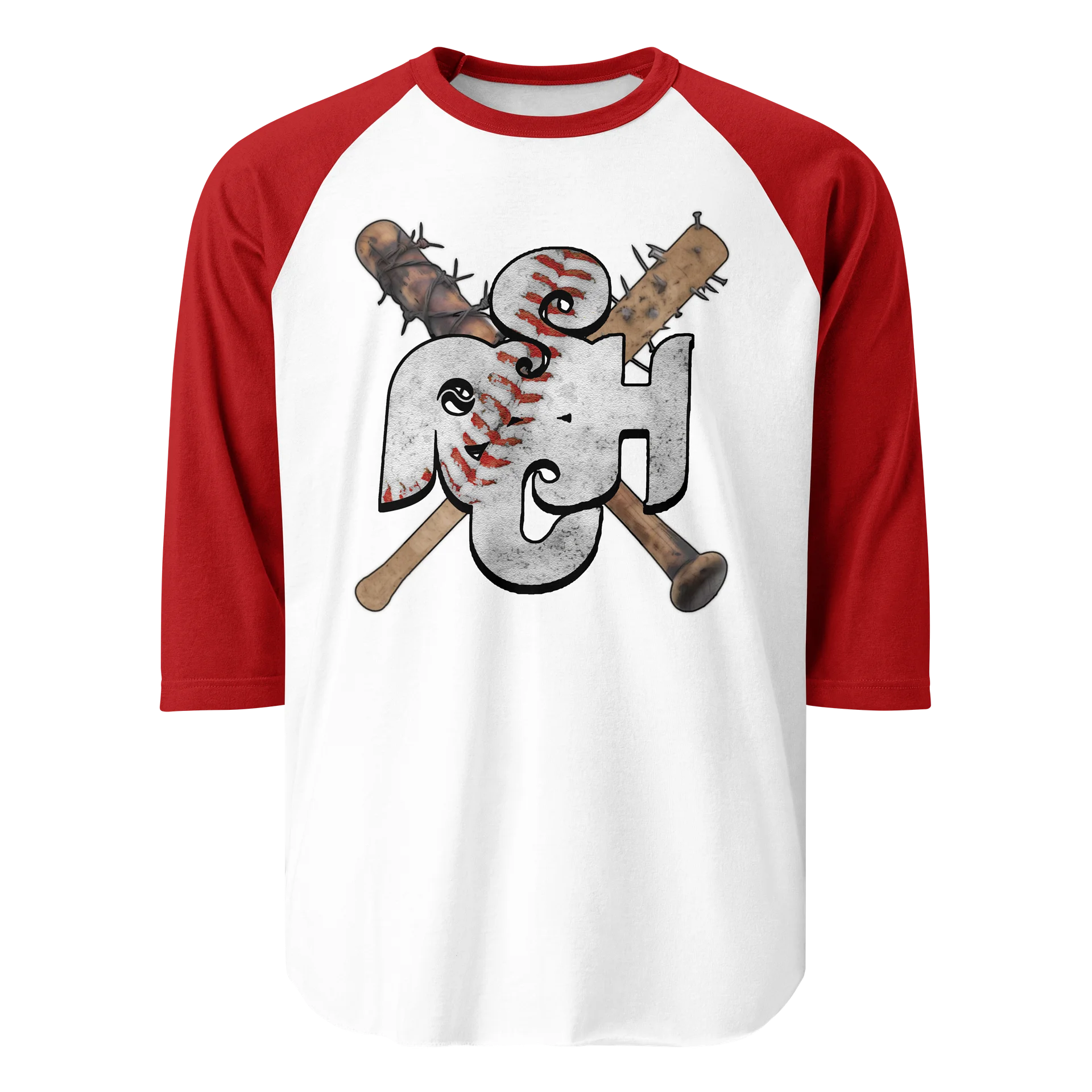 80-08 BATTER UP 1/4 TEE product image (1)