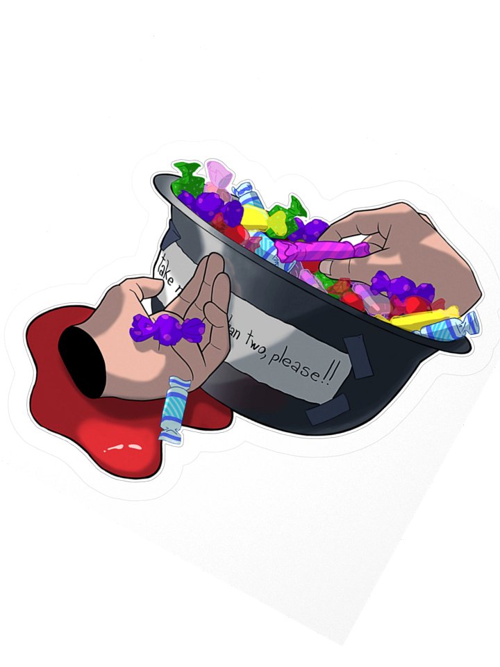 Candy Bowl Sticker product image (2)