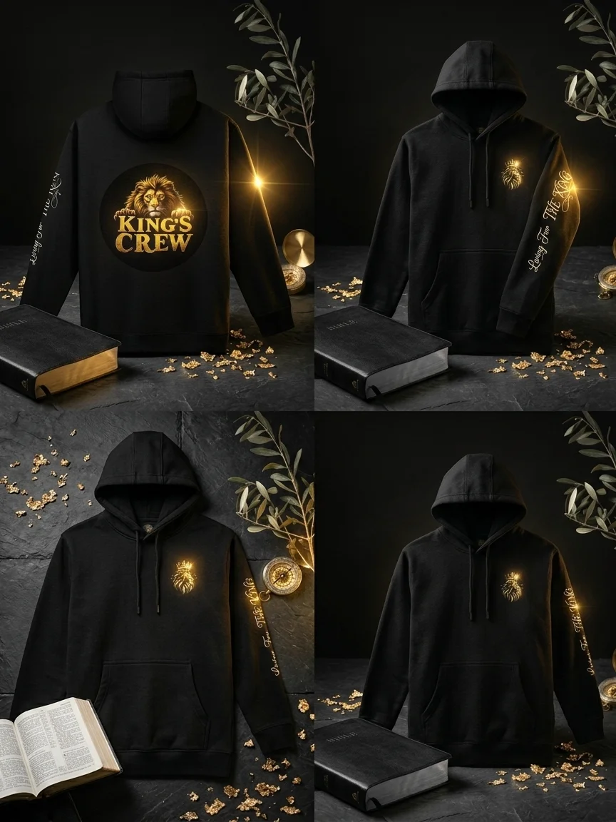 Regal Lion King's Crew Hoodie product image (7)