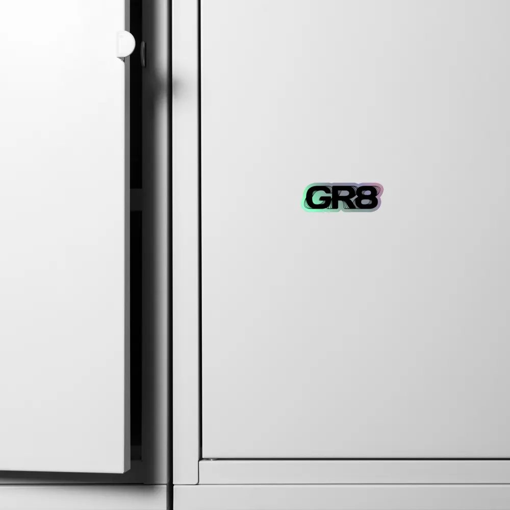 GR8 Holo Sticker product image (4)