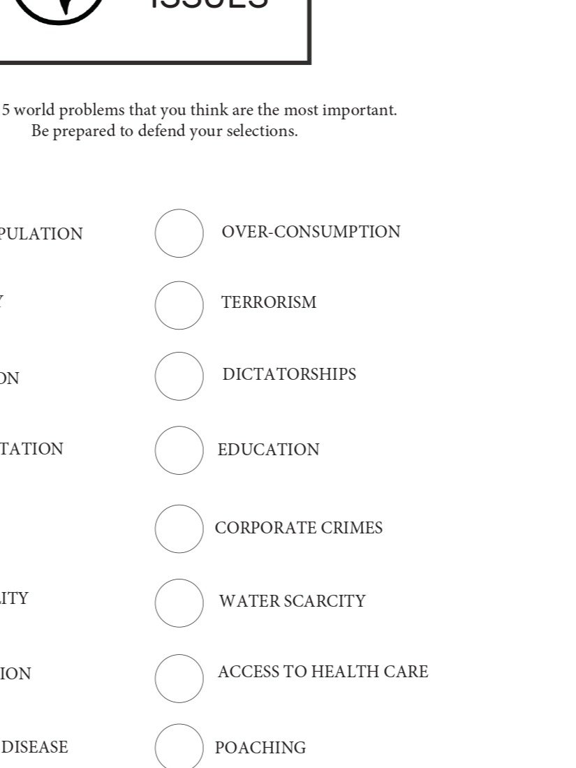 Global Issues. Discussion + PPTx product image (6)