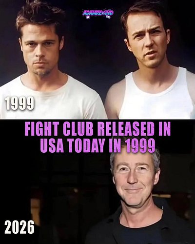 This movie bombed in theaters 💣 

Fight Club released in the US 27 years ago today and barely broke even at the box office. C...