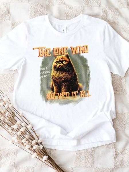 Cat Magical Funny Vintage Pulp Mystery Harry Potter Shirt product image (2)