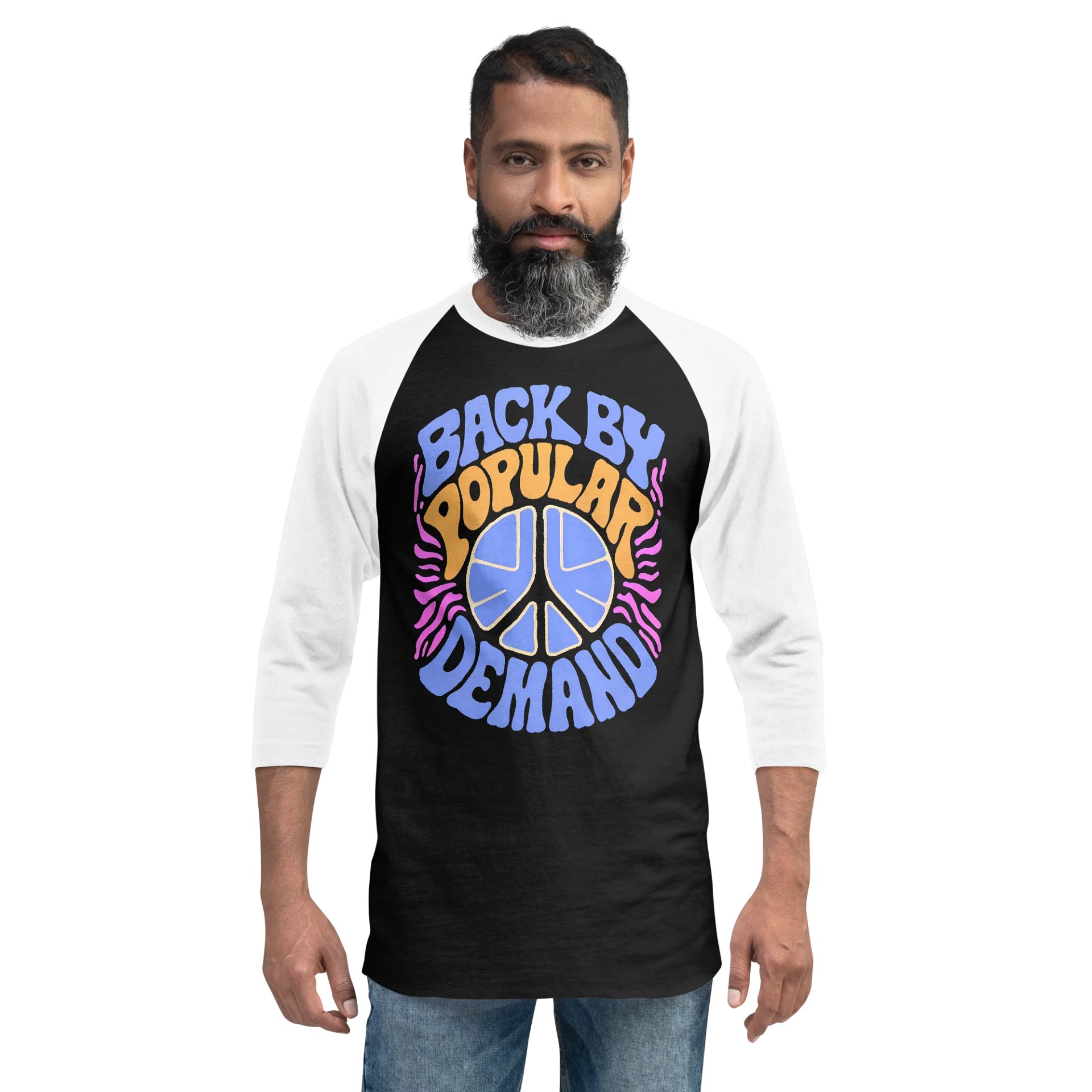 Peaceful Vibes Raglan Tee product image (6)