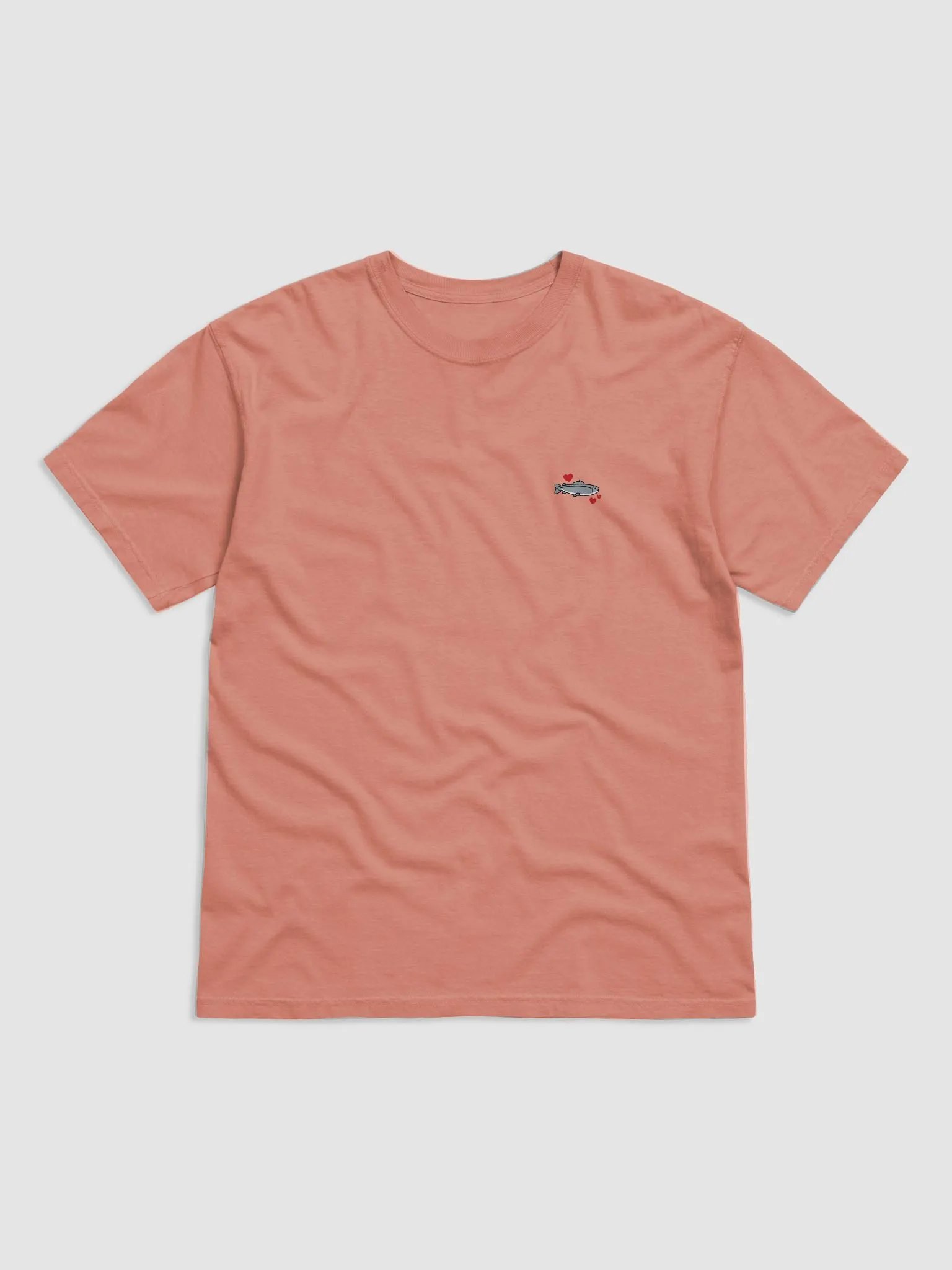 actually salmon printed shirt product image (17)