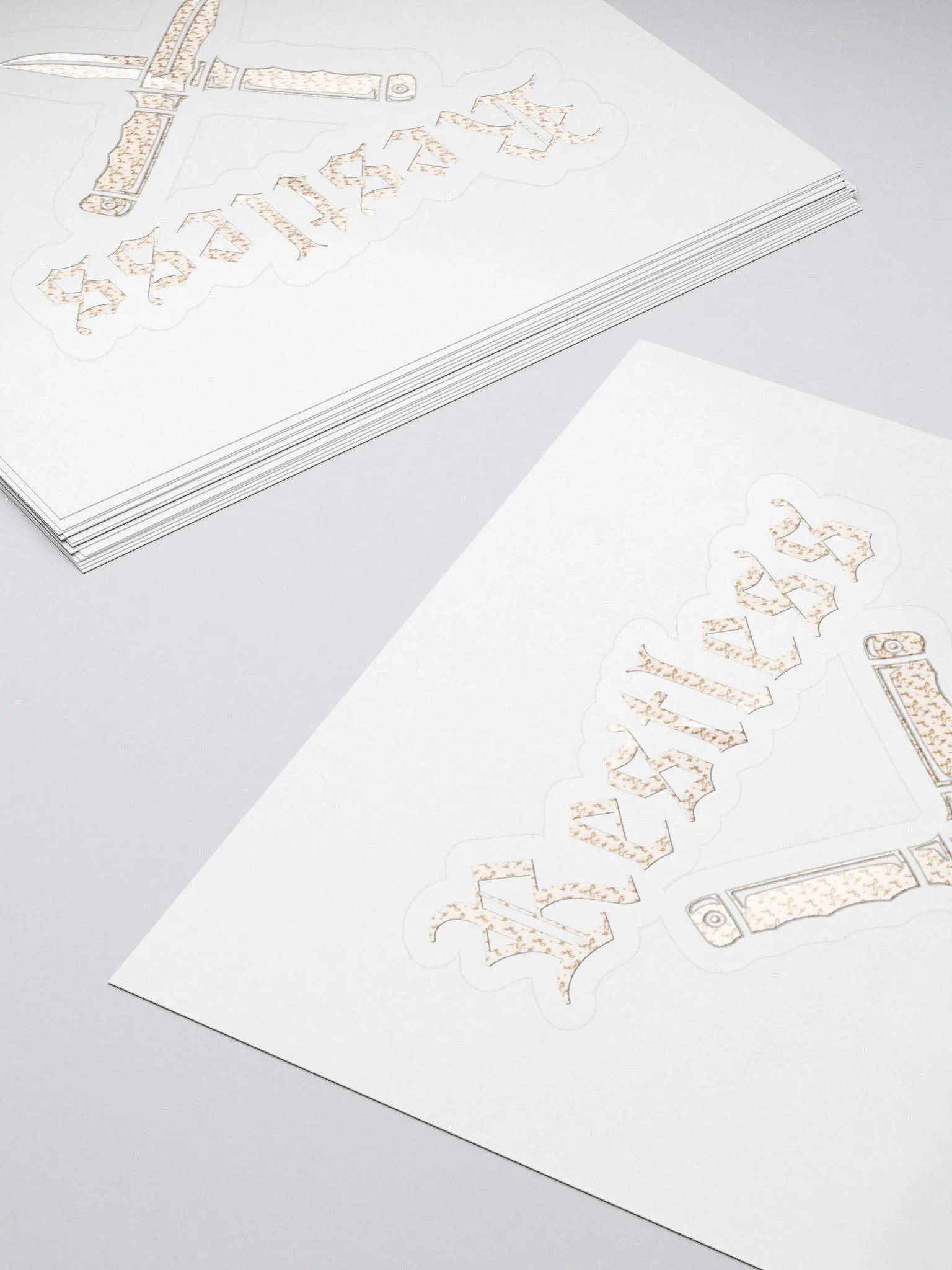 Restless Blades Kiss Cut Stickers product image (4)