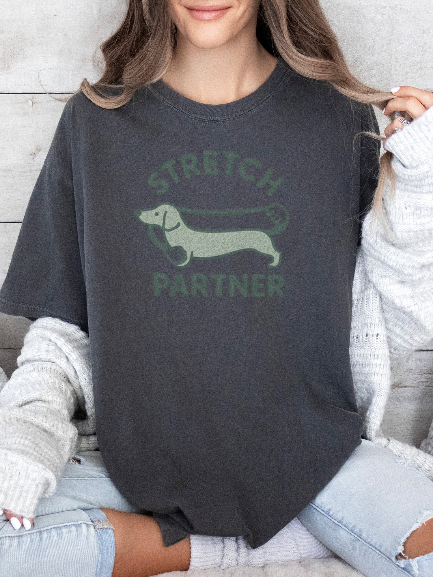 Stretch Partner (Dachshund) Tee product image (1)
