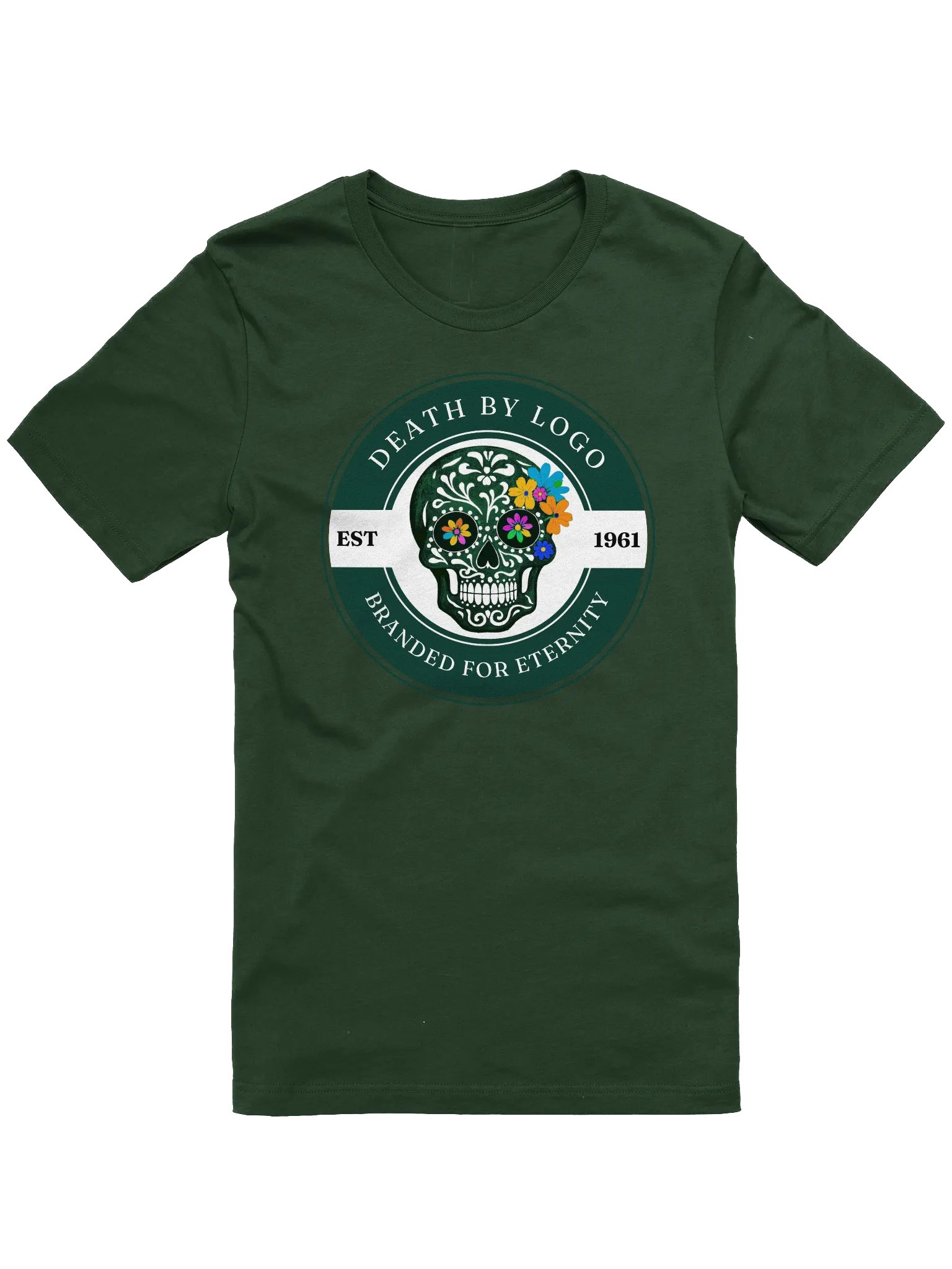 Death by Logo - Branded for Eternity T-Shirt product image (1)