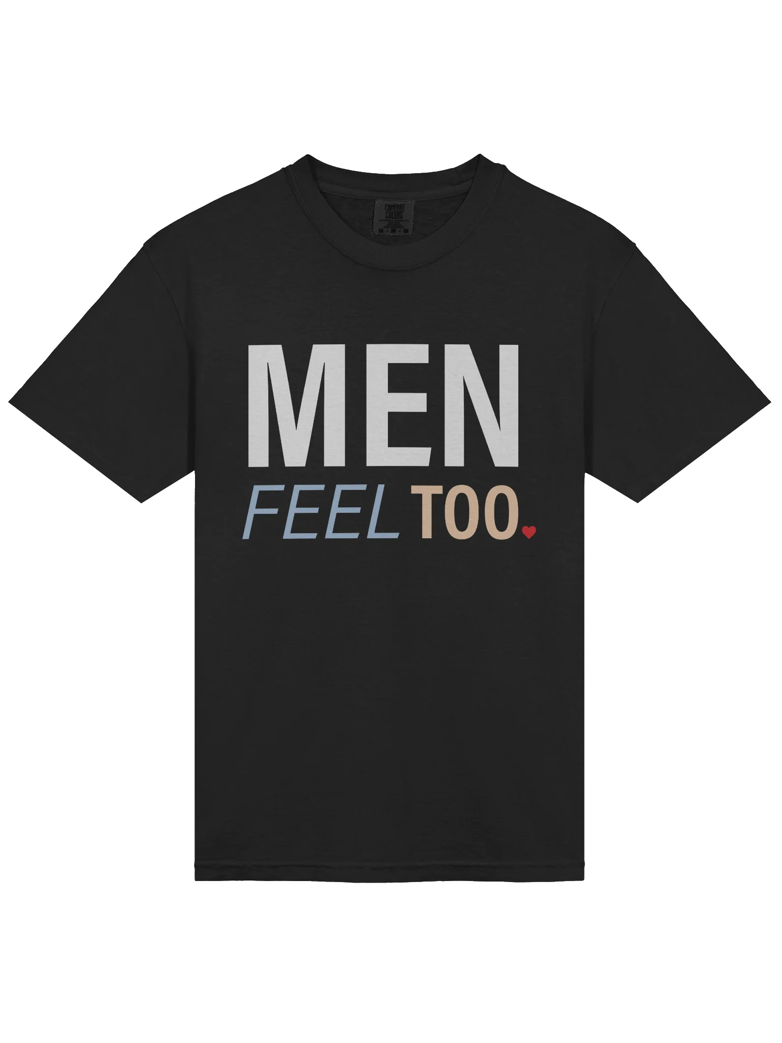 Men Feel Too Heavy T (Dark) product image (3)