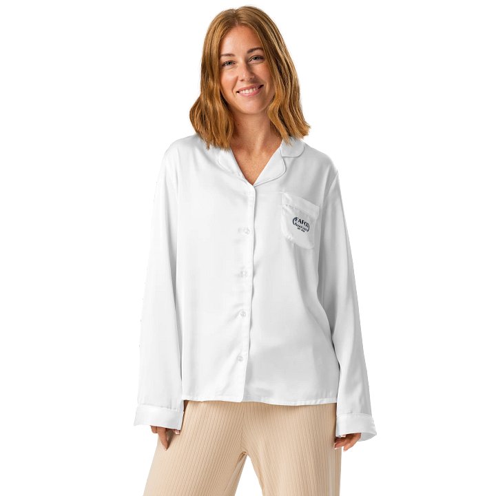 White FAFO & Associates Elegant Women's Pajama Top product image (1)