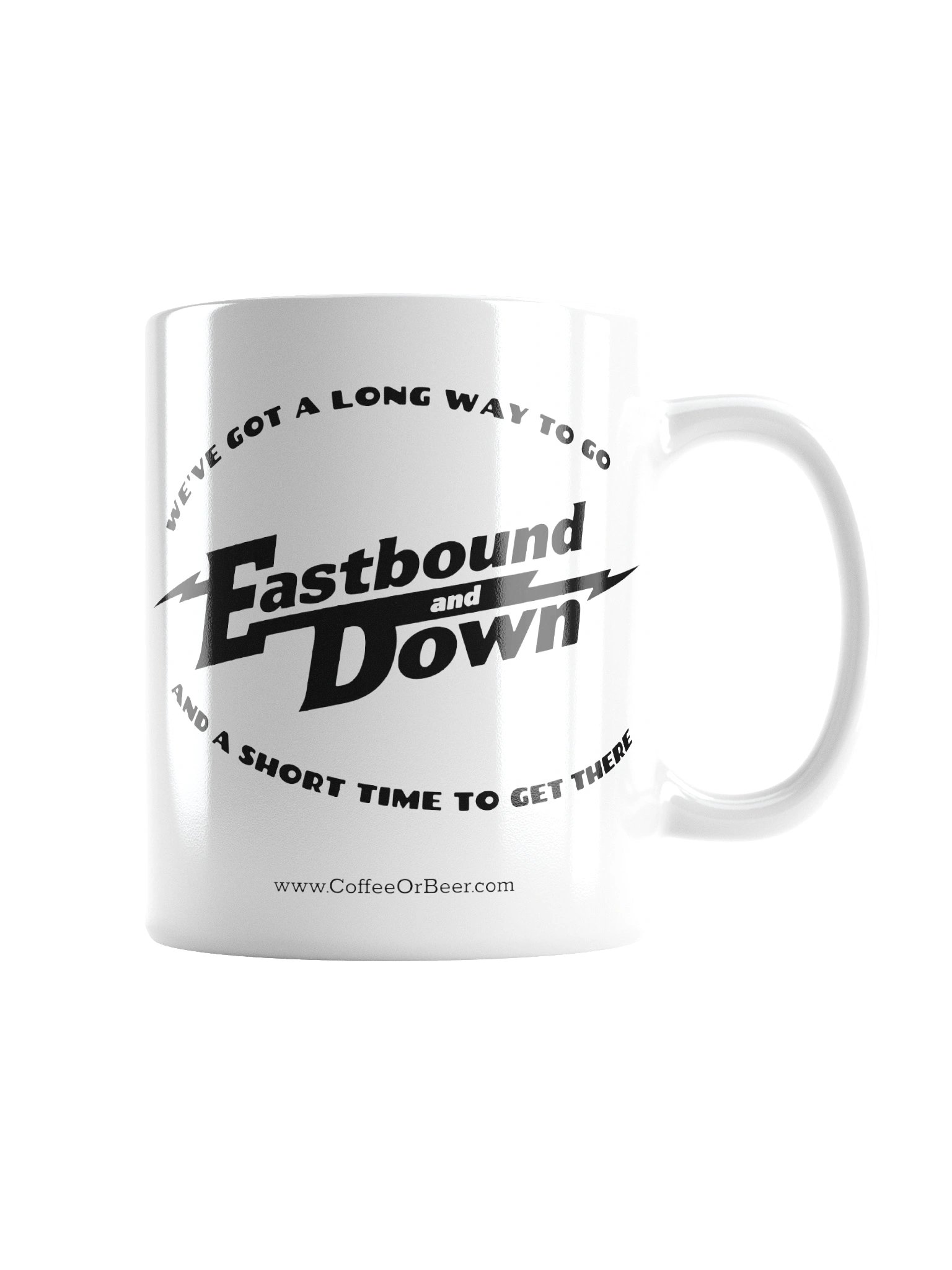 Eastbound & Down Long Way to Go Pint Glass product image (2)
