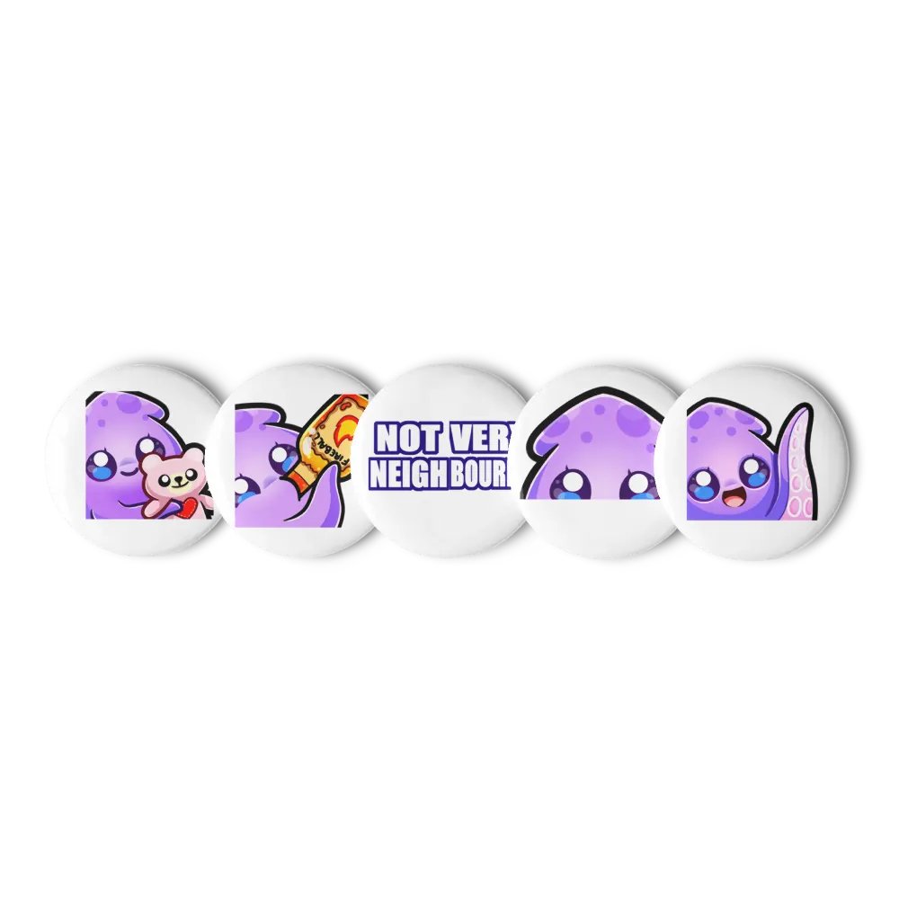 Squid Emote Pin Set [3] product image (2)