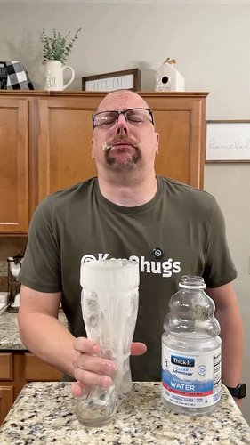 Chugging Thick Ranch Dressing! #kenchugs #thickwater #fyp