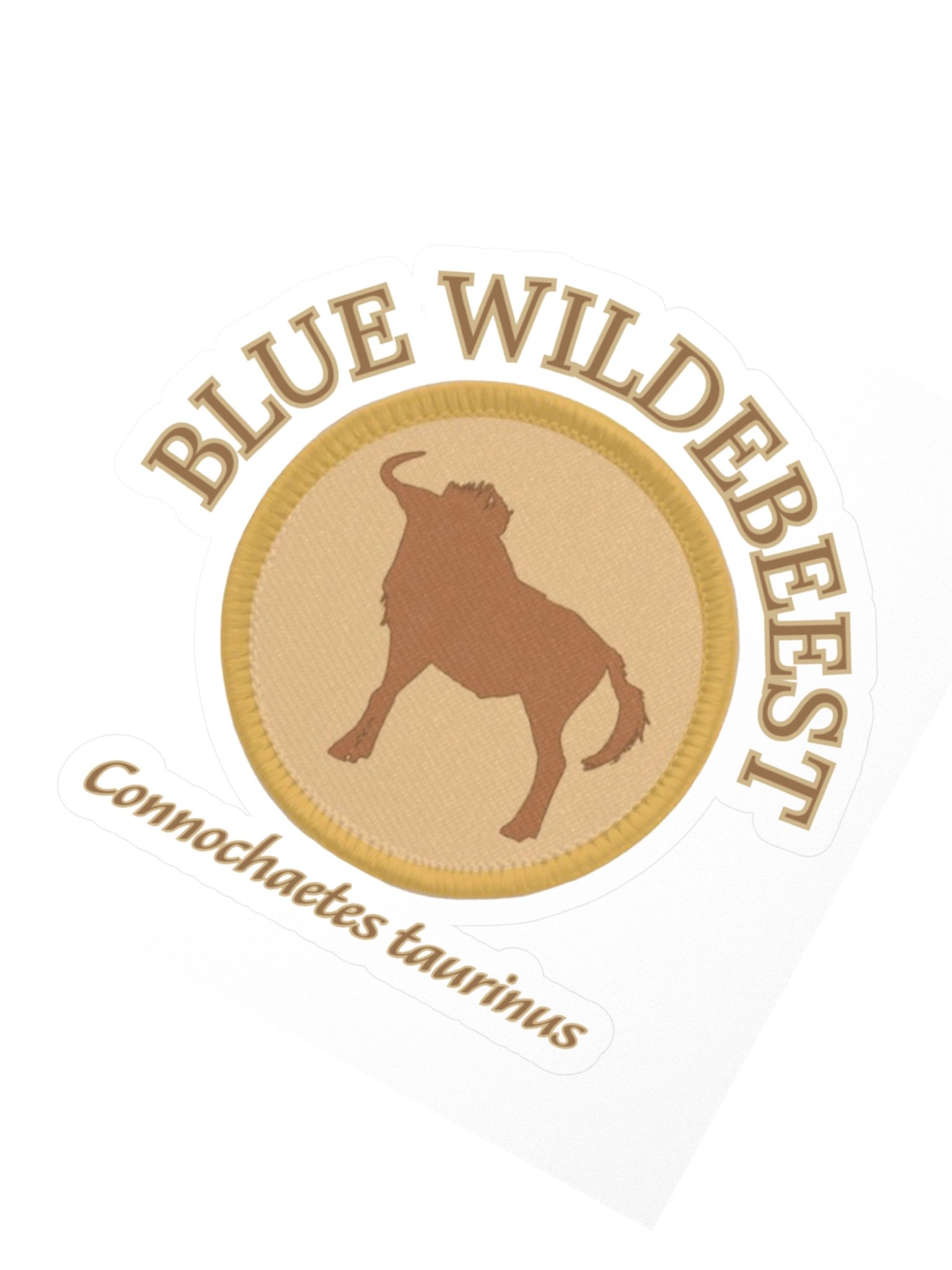 Wildebees Sticker Blue Wildebeest Sticker | Kingpin's Gift Shop