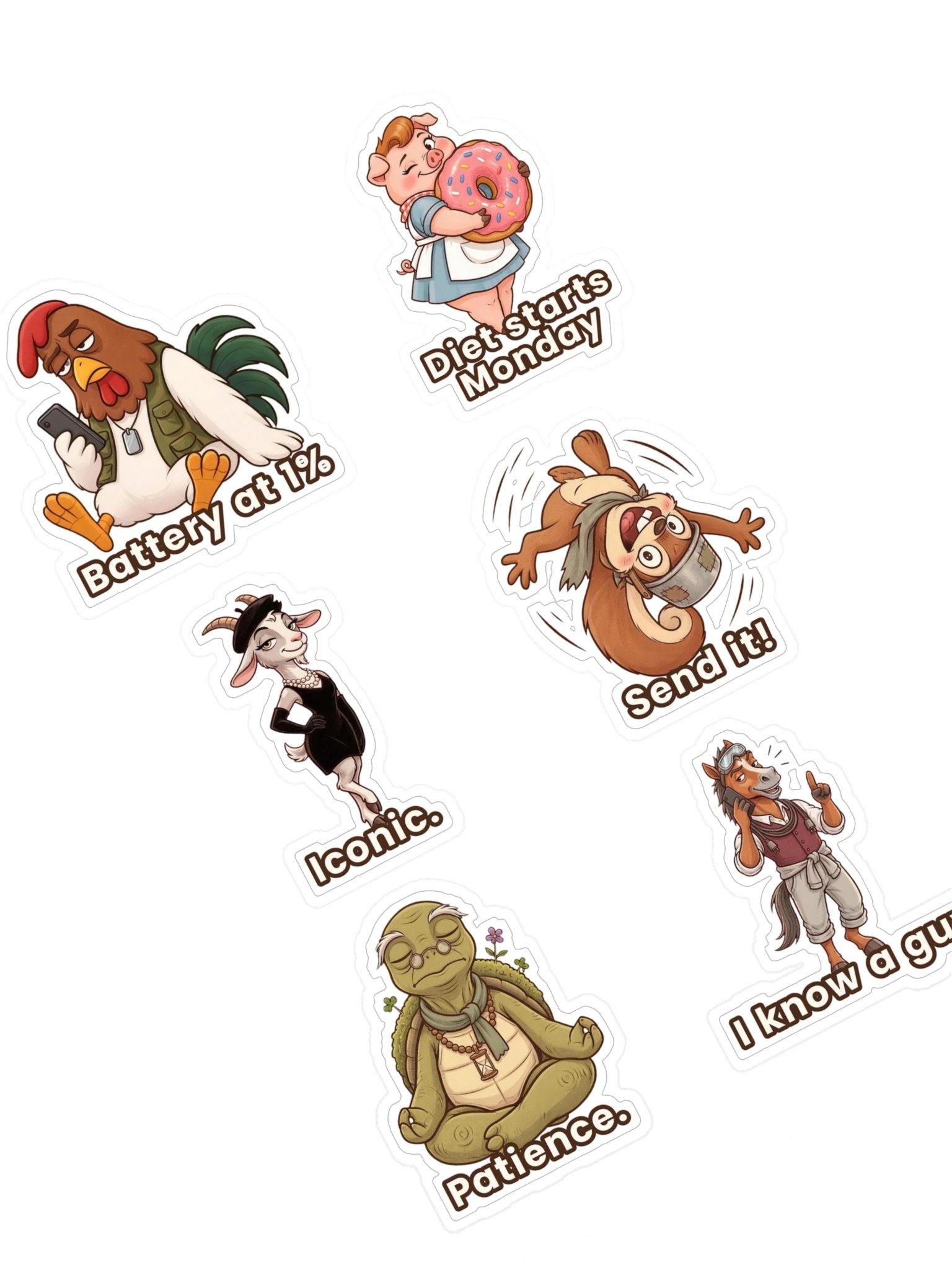Hay-List Sticker Sheet product image (1)