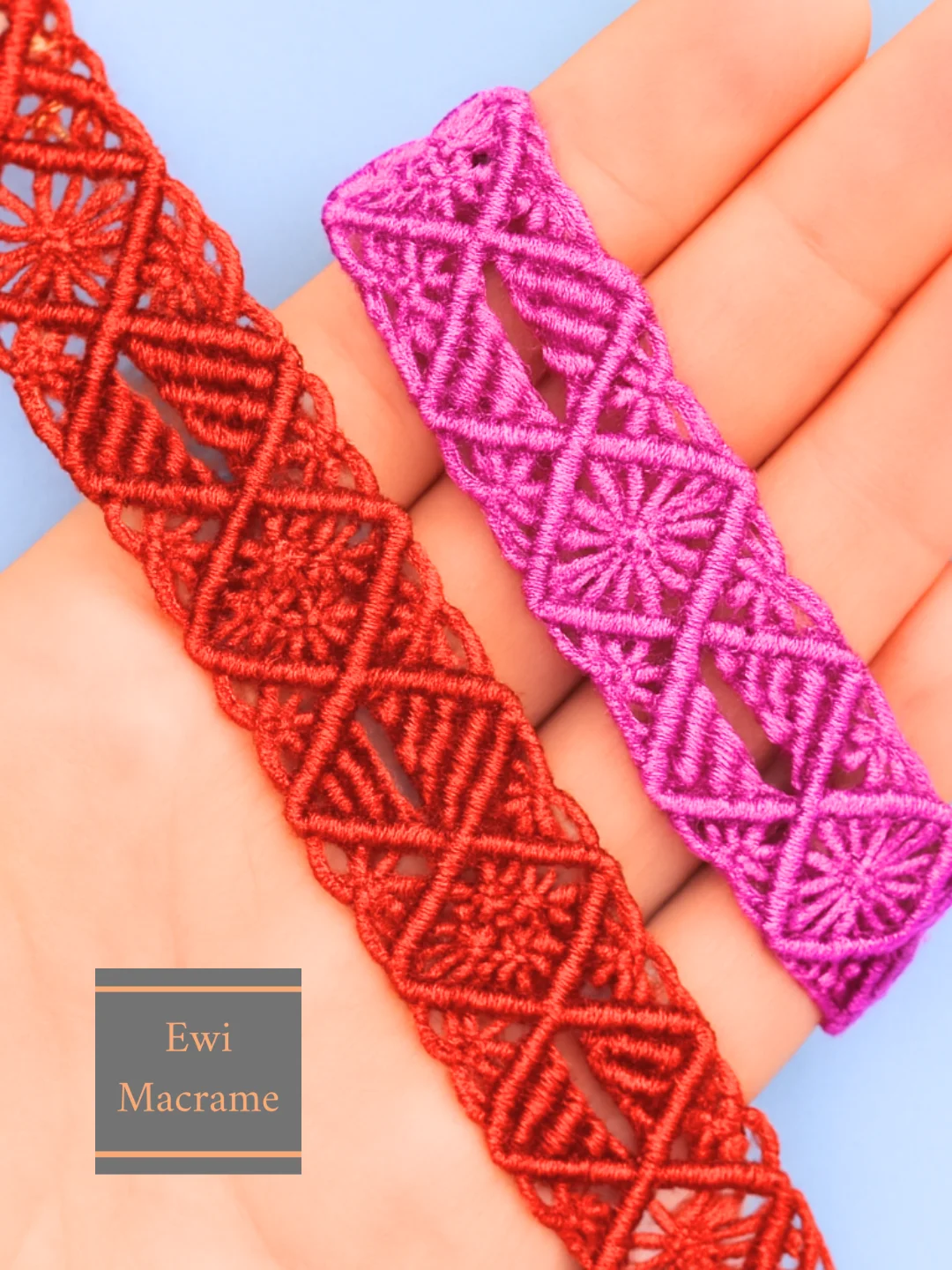 Micro Macrame Bracelet & Bookmark – Photo Tutorial product image (7)