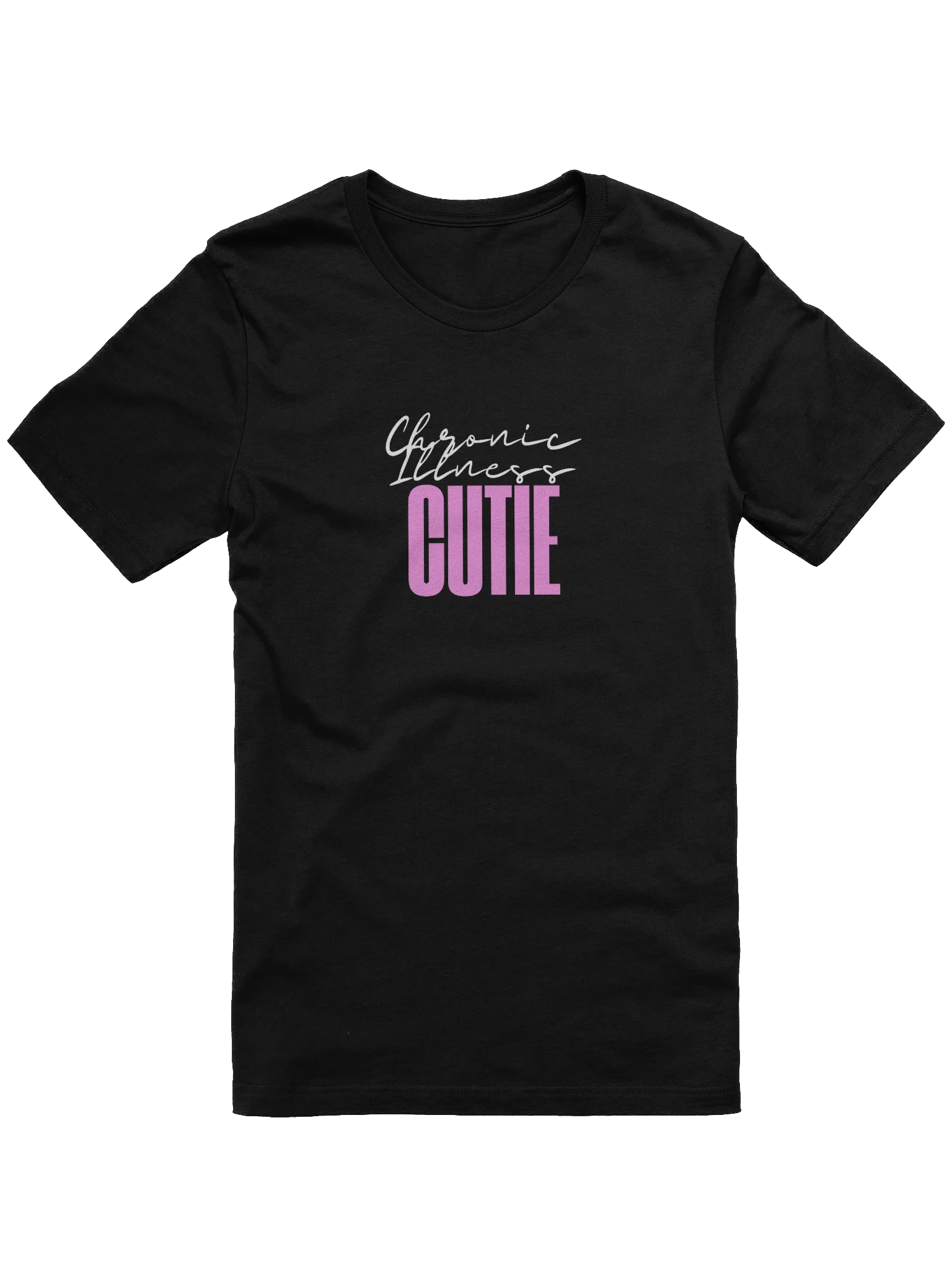 Chronic Illness Cutie tee (text only) product image (1)