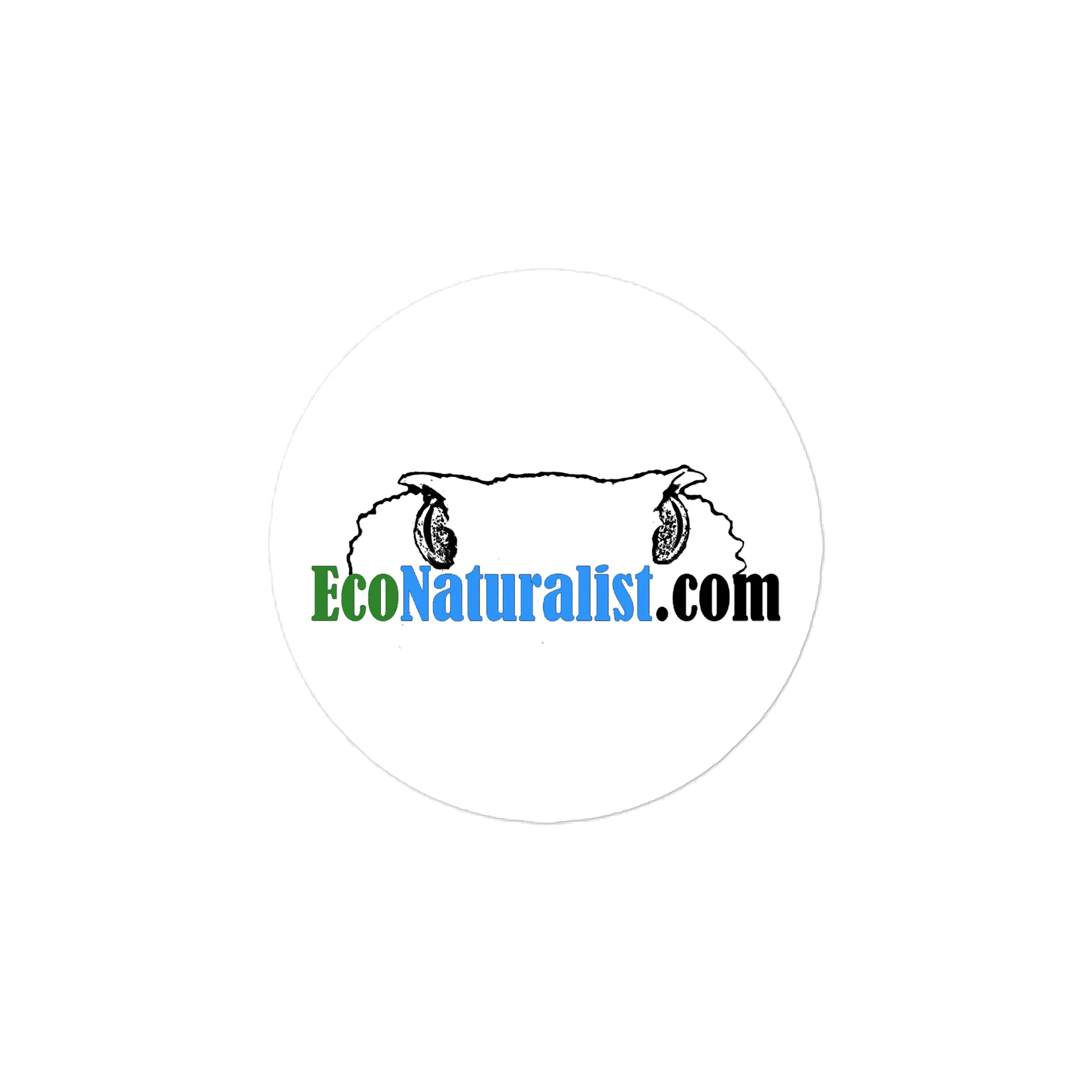 EcoNaturalist Round Logo Sticker product image (1)