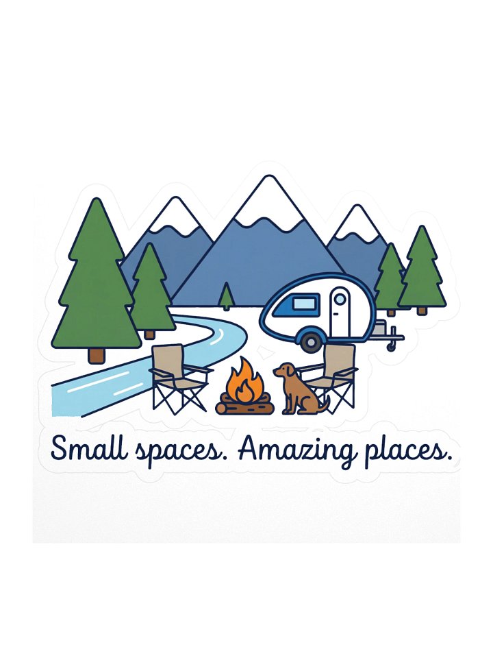 Amazing Places Teardrop Sticker product image (1)