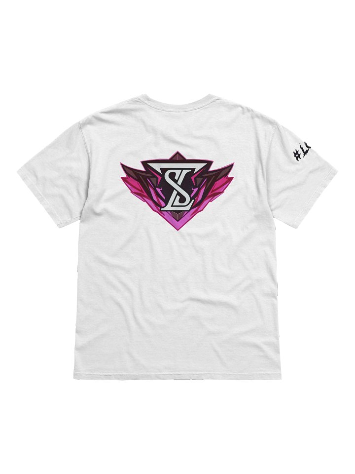 PINK SayLes WHITE T-Shirt (#LCC) product image (2)