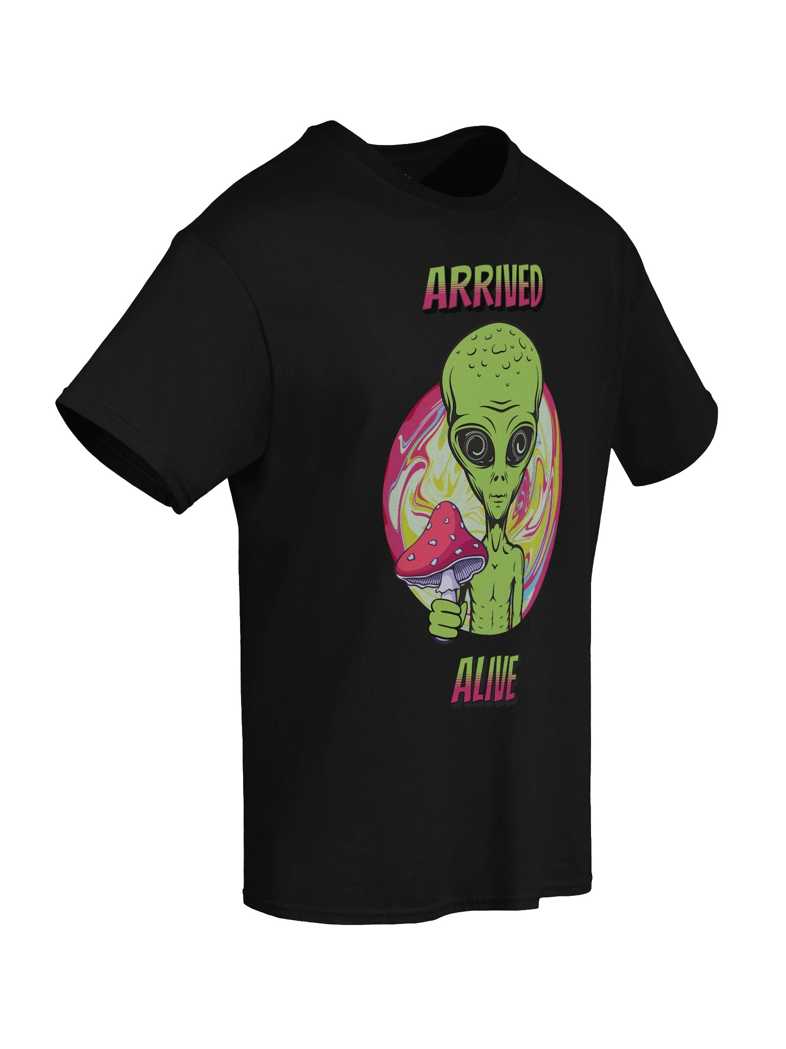ARRIVED ALIVE ALIEN T-SHIRT product image (89)