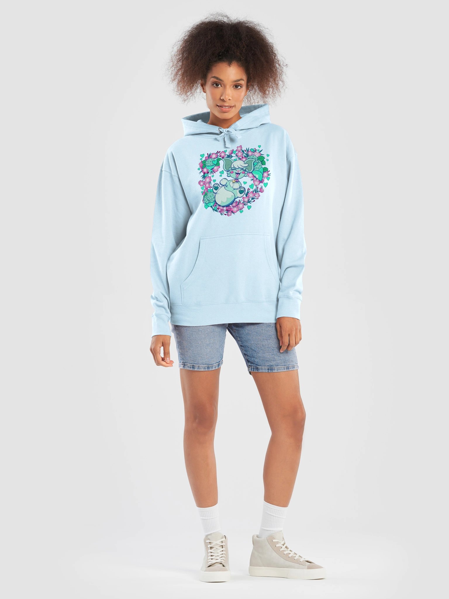 Mint Fox Hoodie product image (47)