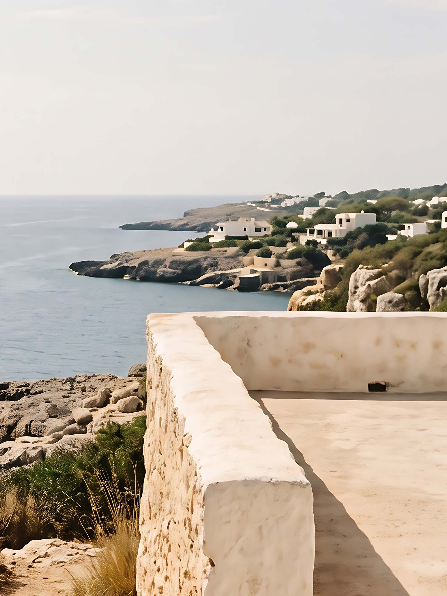 Blue Horizon - Mediterranean Modern Wall Art product image (76)