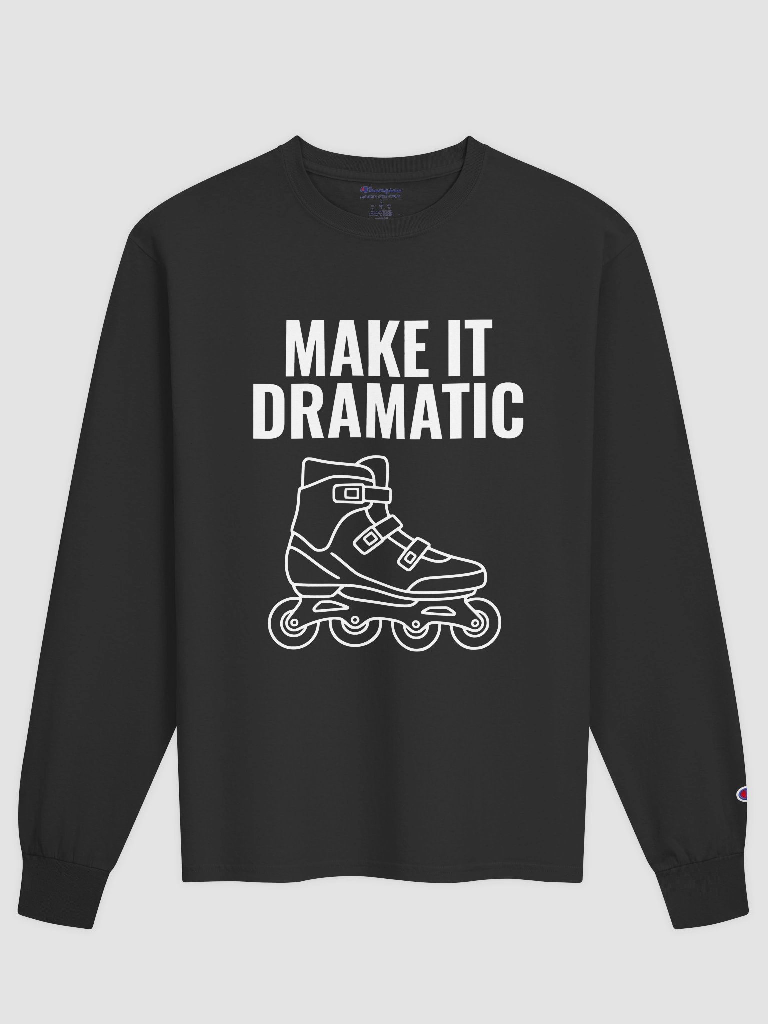 Make It Dramatic – Men’s Long Sleeve Shirt product image (1)