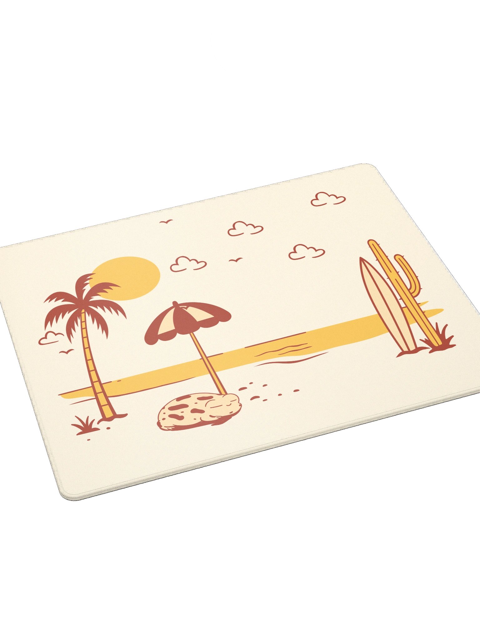 Sunset Beach Gaming Mouse Pad product image (3)