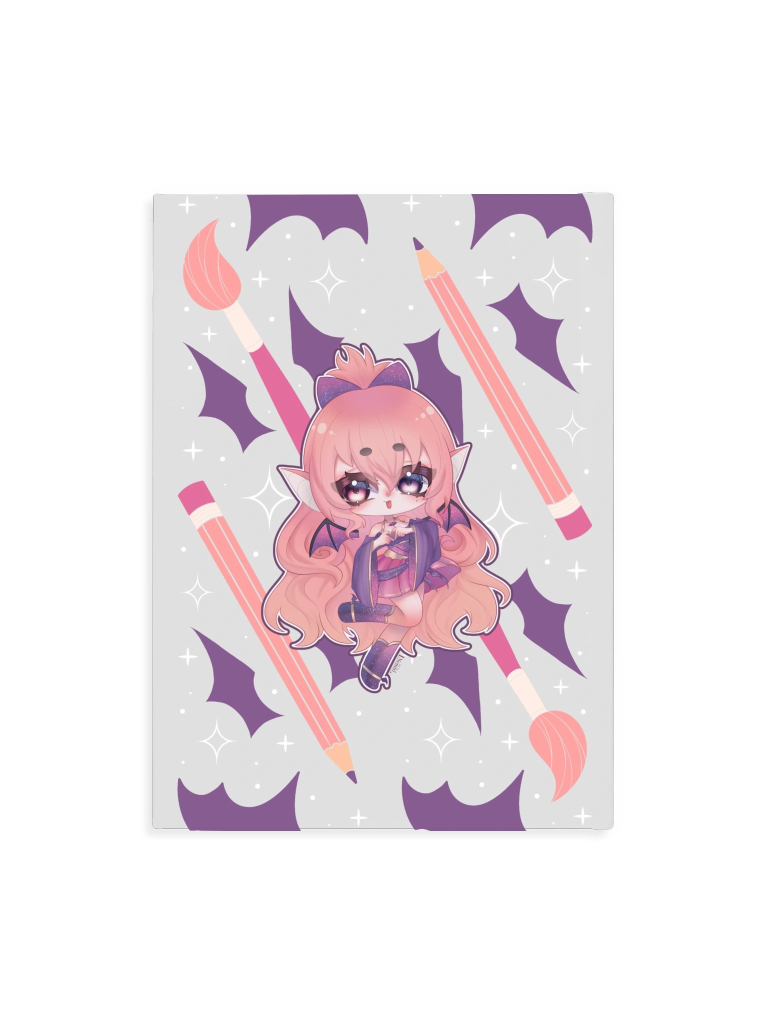 Luminette Notebook Heart Hands Bat product image (1)