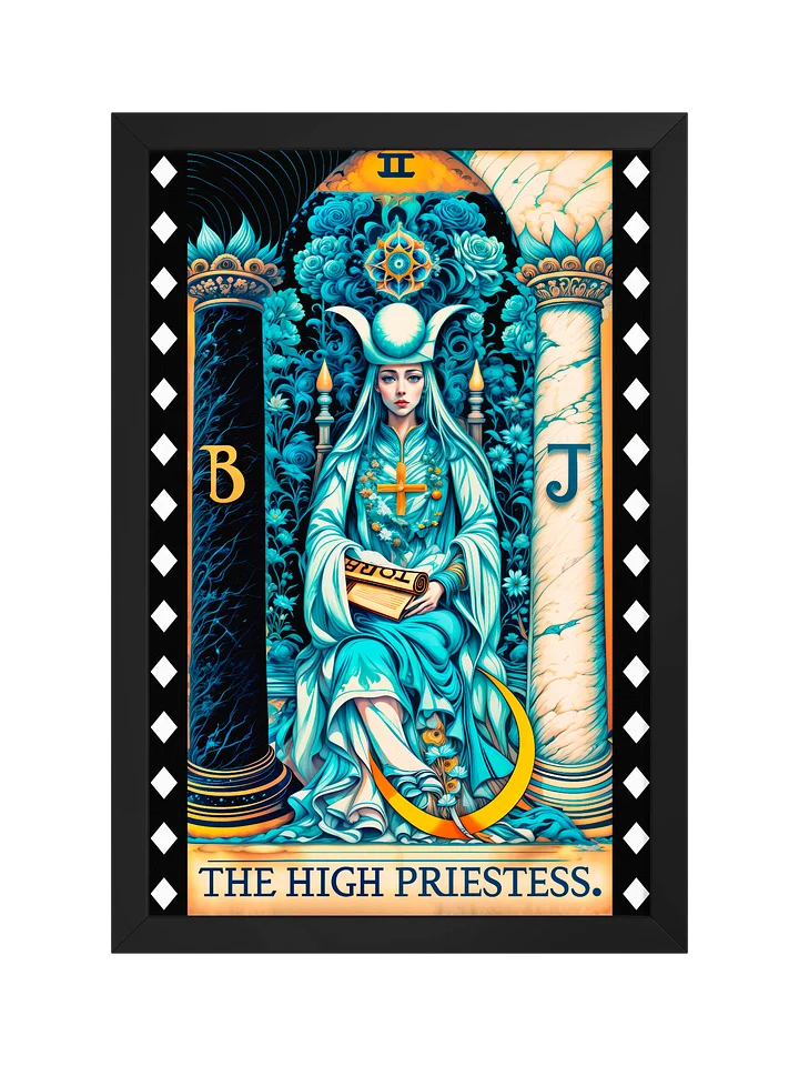 [Tarot - The High Priestess] Canvas product image (2)
