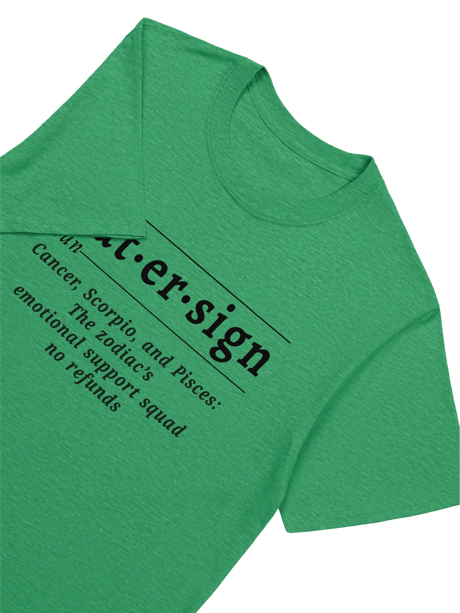 Water Sign Def Unisex Tee v1 product image (4)