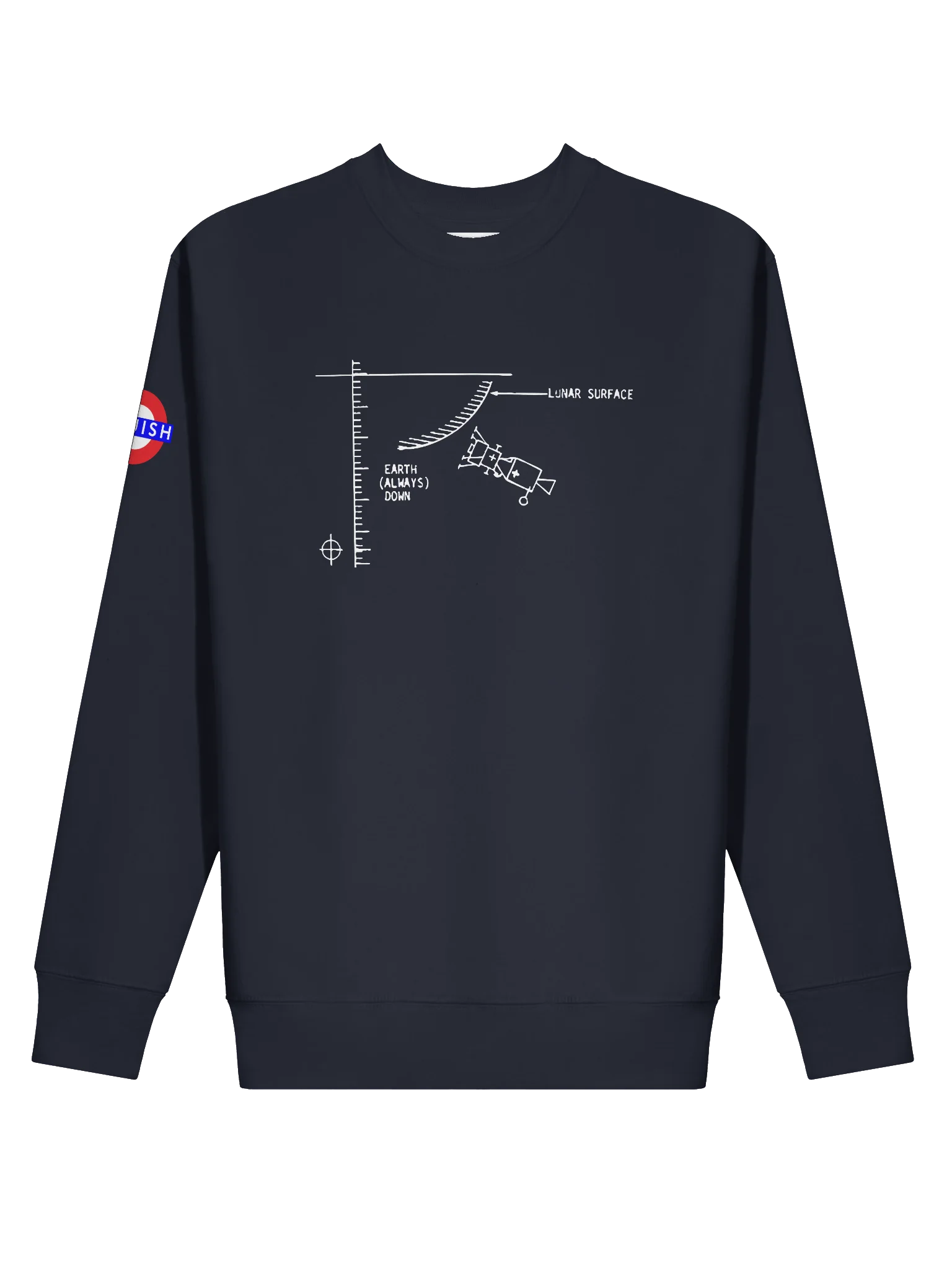 Apollo Lunar Crewneck - White product image (1)