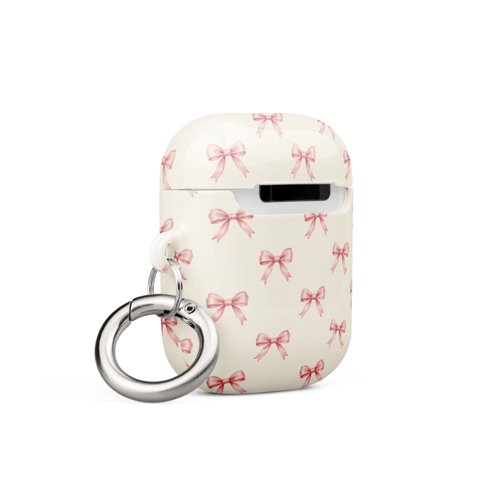Pink Bow AirPods Case | Coquette Bow Earbud Case Cover product image (4)