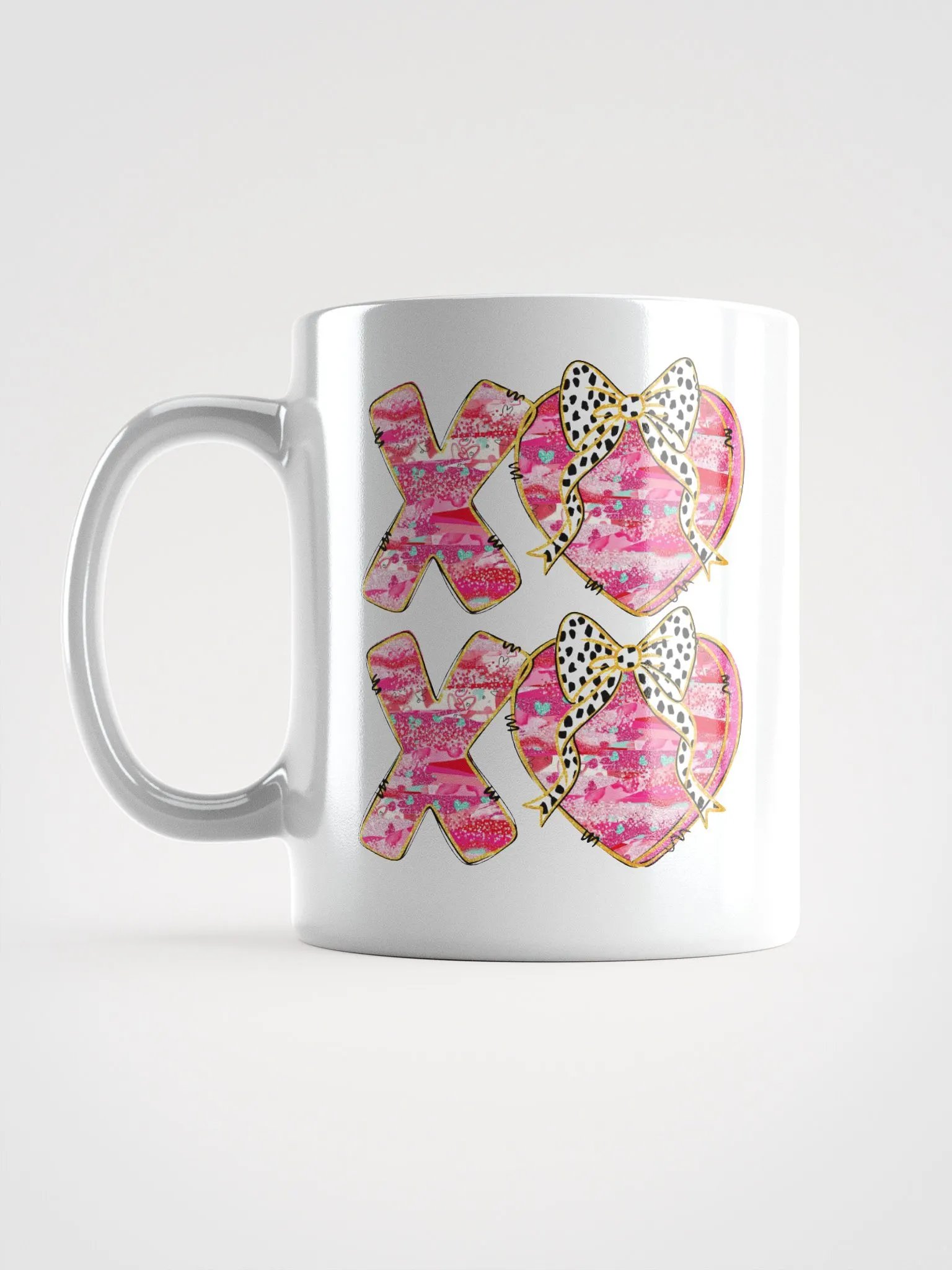 Leopard Love XO Pink Mug product image (14)