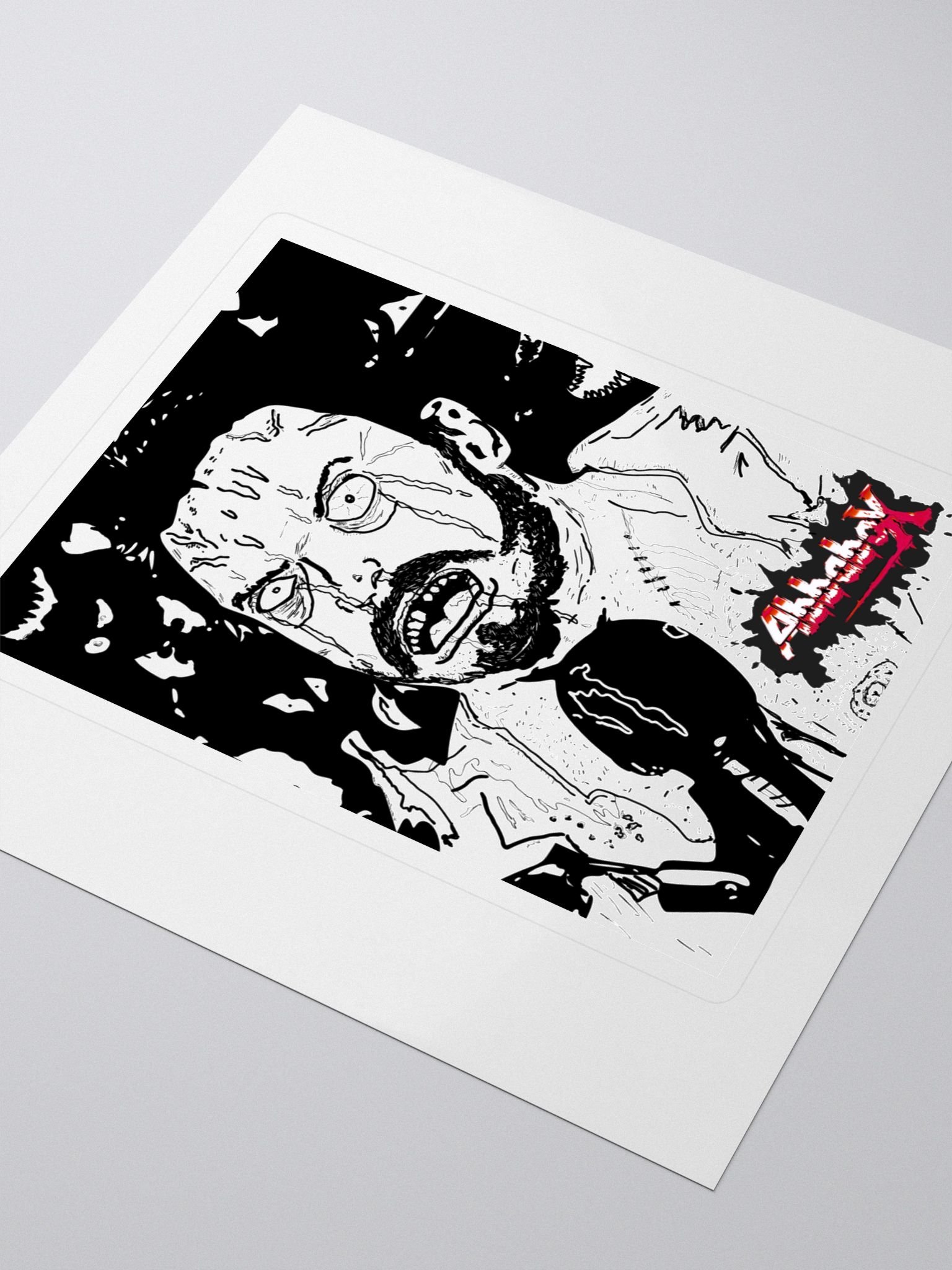 HELLFIRE Original Artwork Sticker product image (3)
