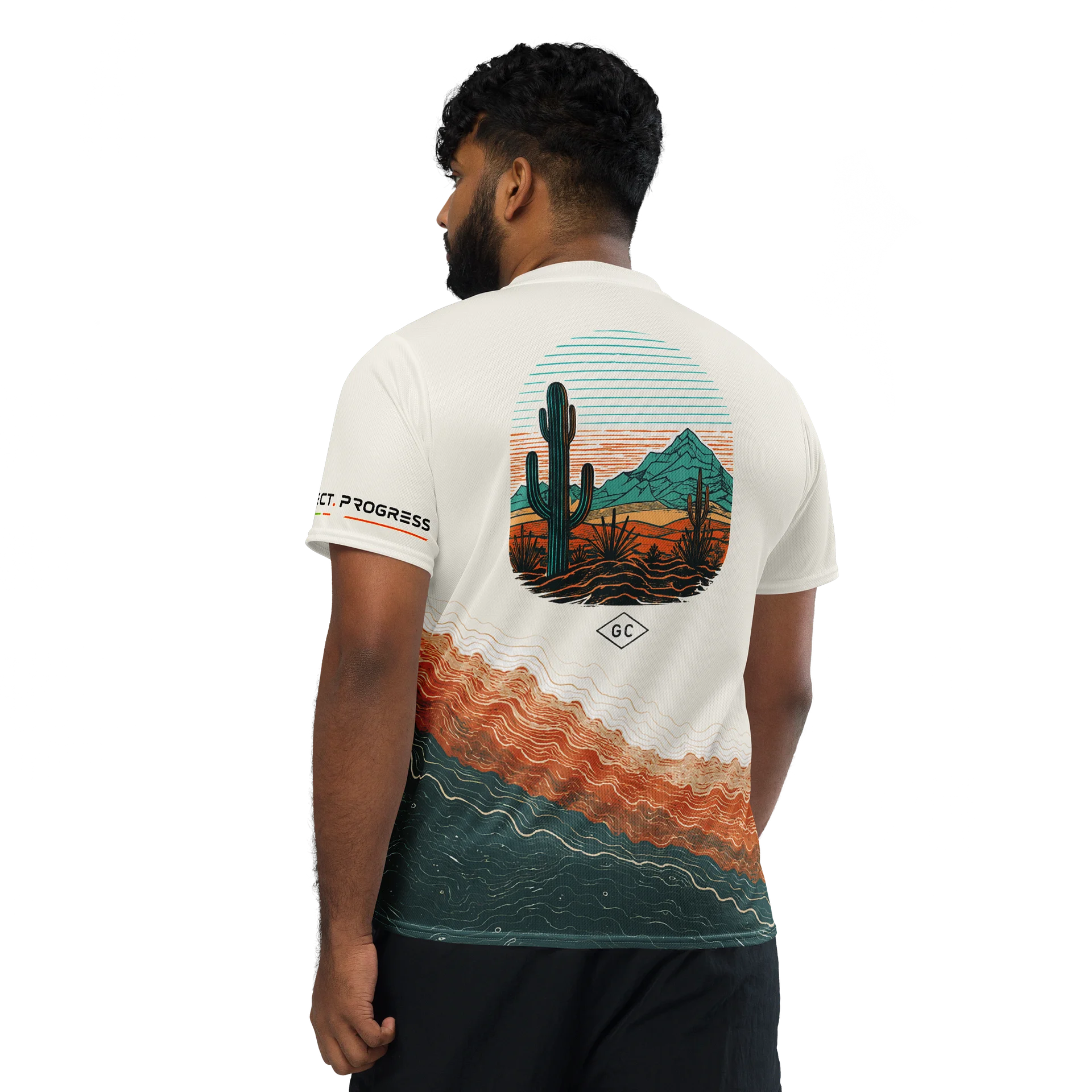 DESERT CURRENT SHORT SLEEV RIDE JERSEY product image (1)