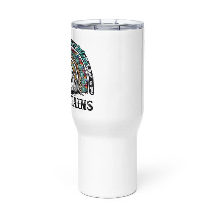 Faith Can Move Mountains - Travel Mug w/ Handle product image (3)