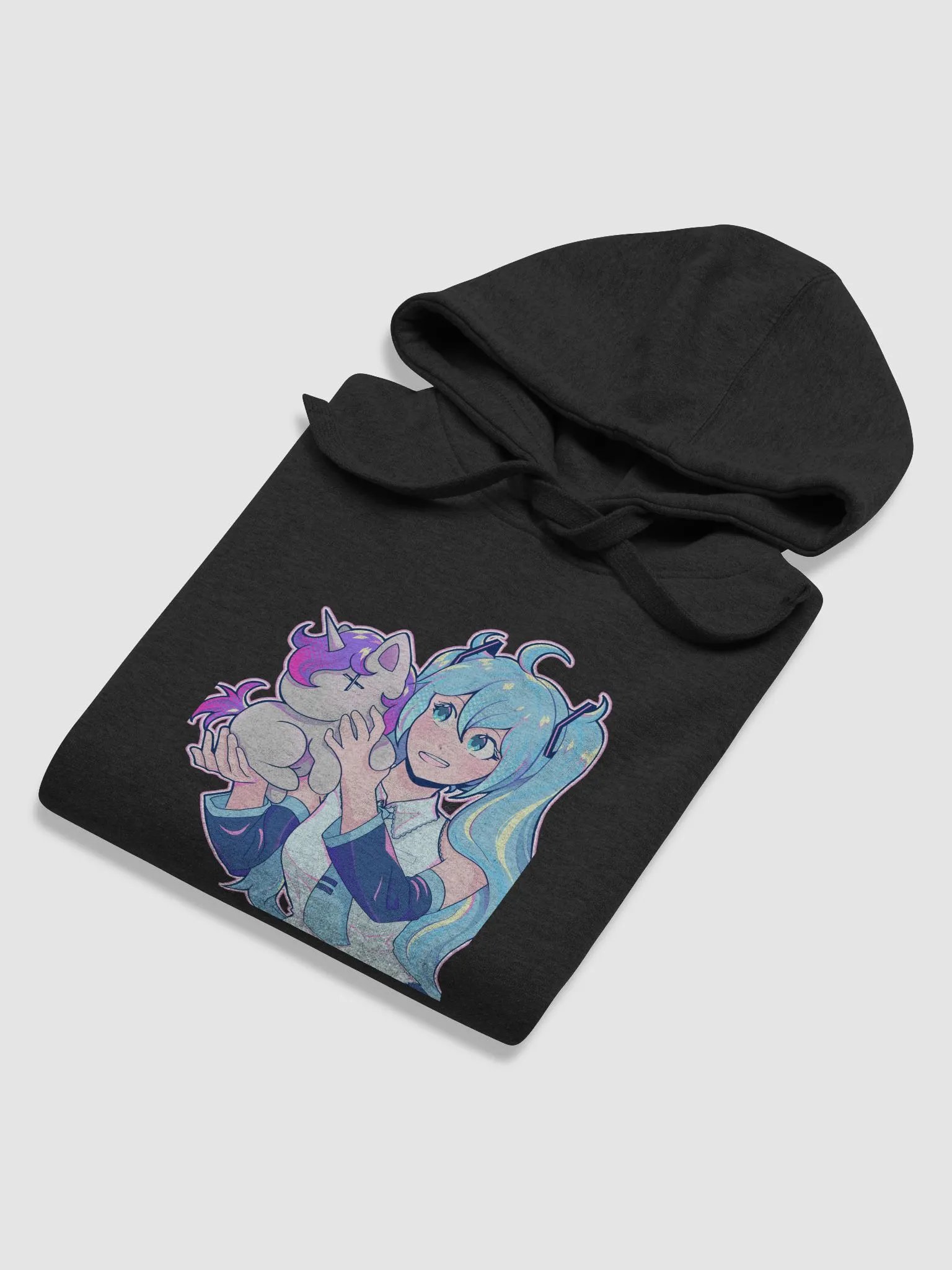Unicorn logo + Miku Hoodie product image (6)