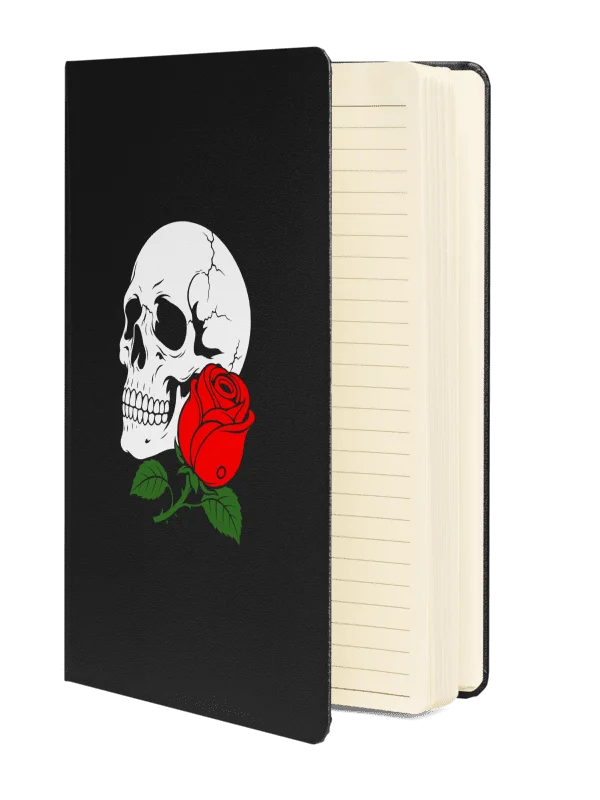 Skull & Rose Hardcover Notebook product image (2)