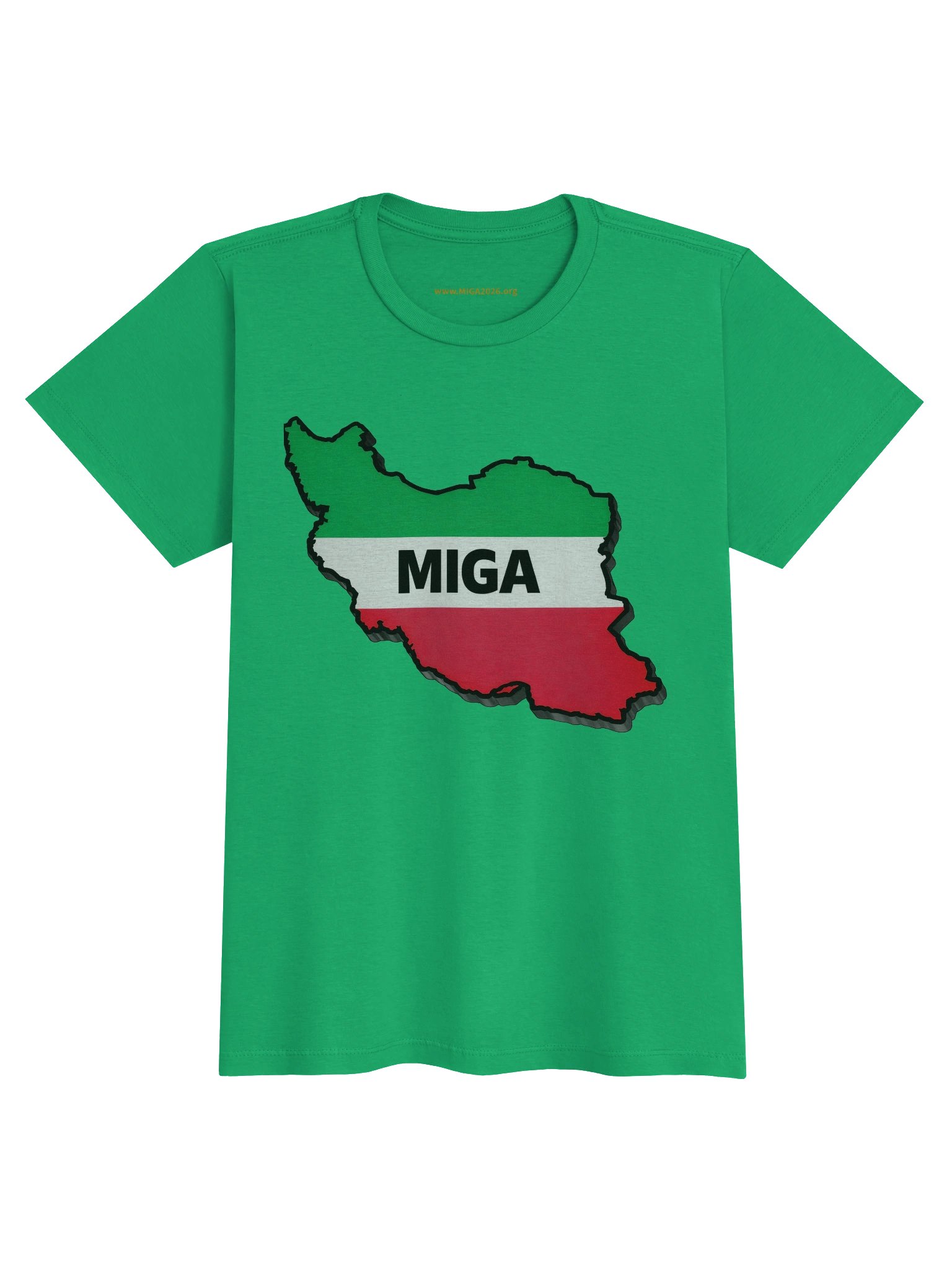 MIGA Map Women's Semi-Fitted Shirt product image (1)
