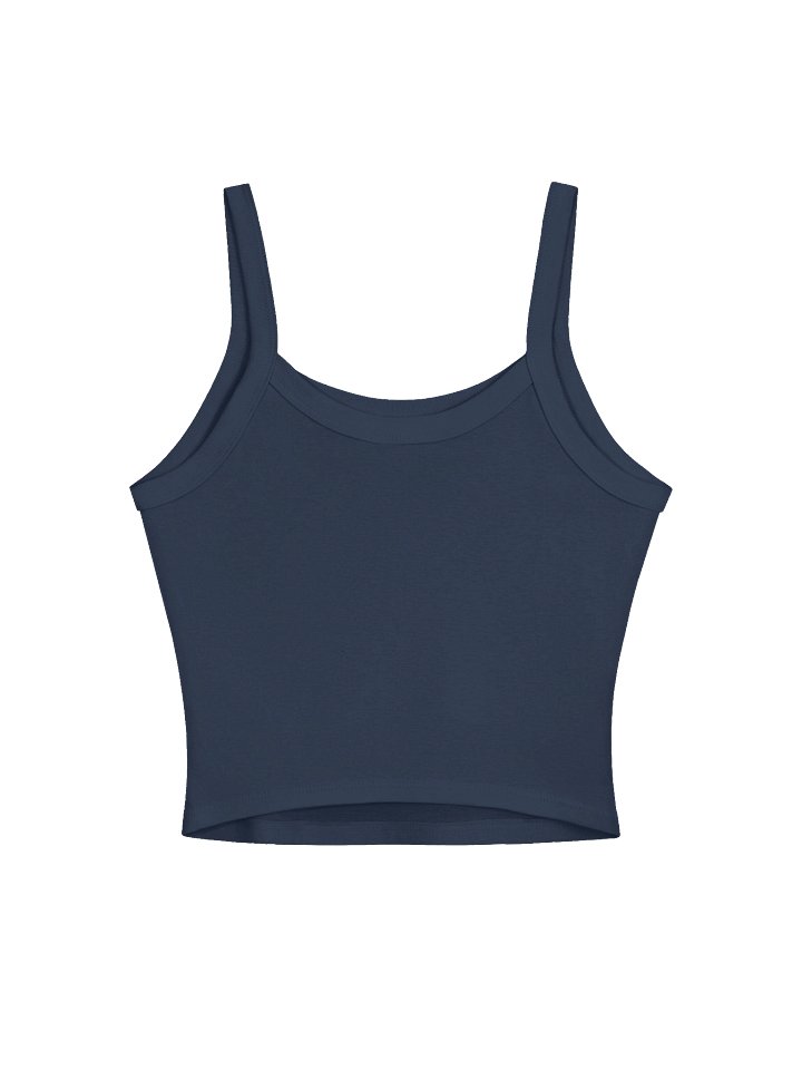 HJ Outlaw Micro-Rib Tank Top Blue product image (2)
