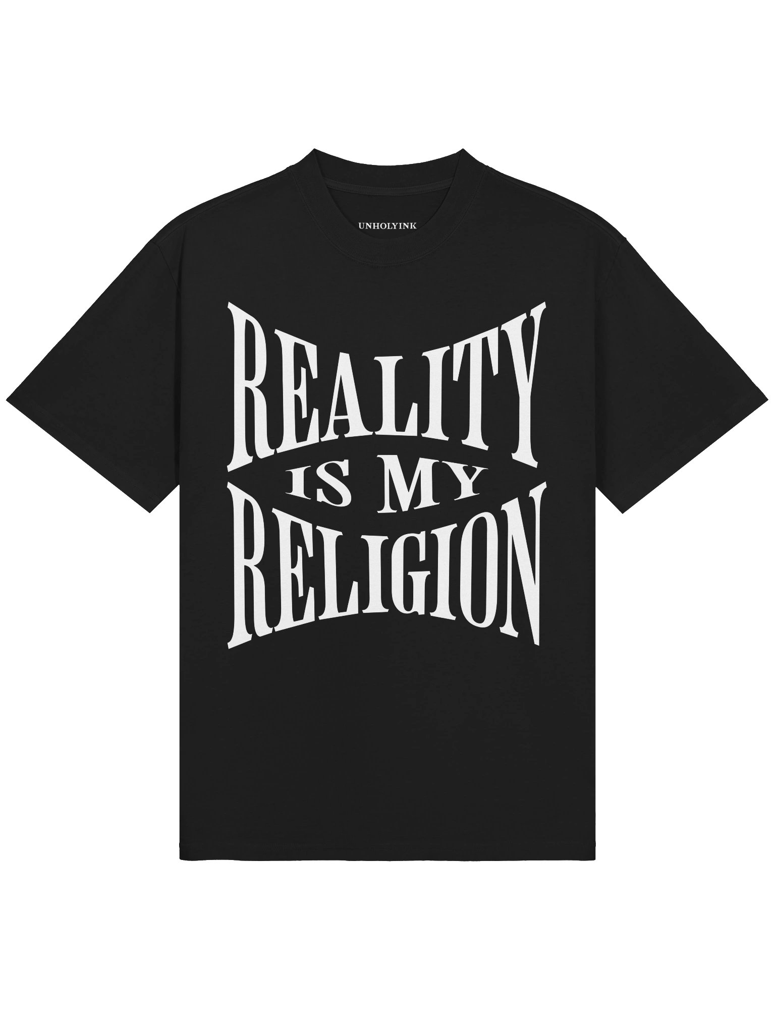 REALITY IS MY RELIGION — Oversized Tee product image (2)