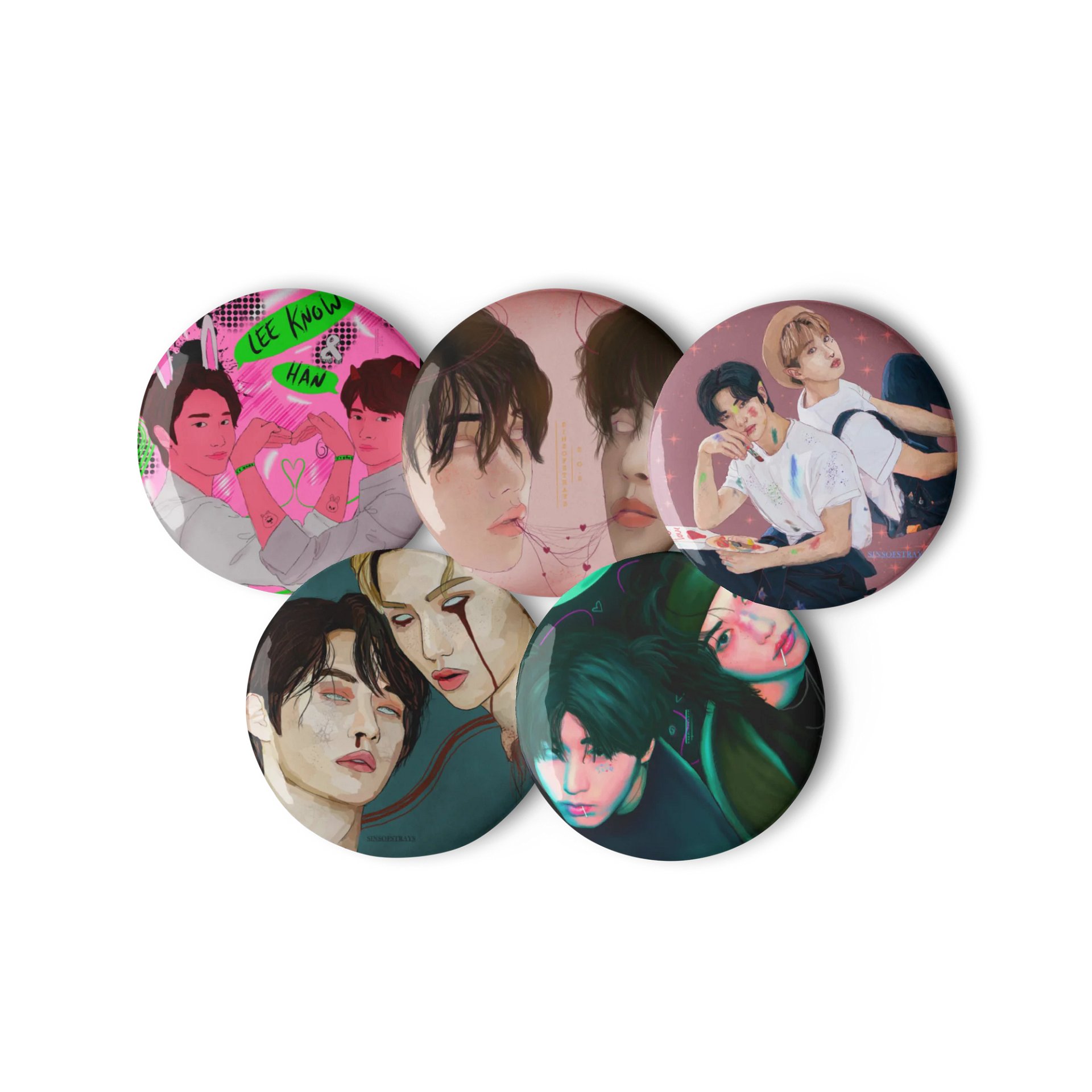 Random Couples Pin Set product image (2)
