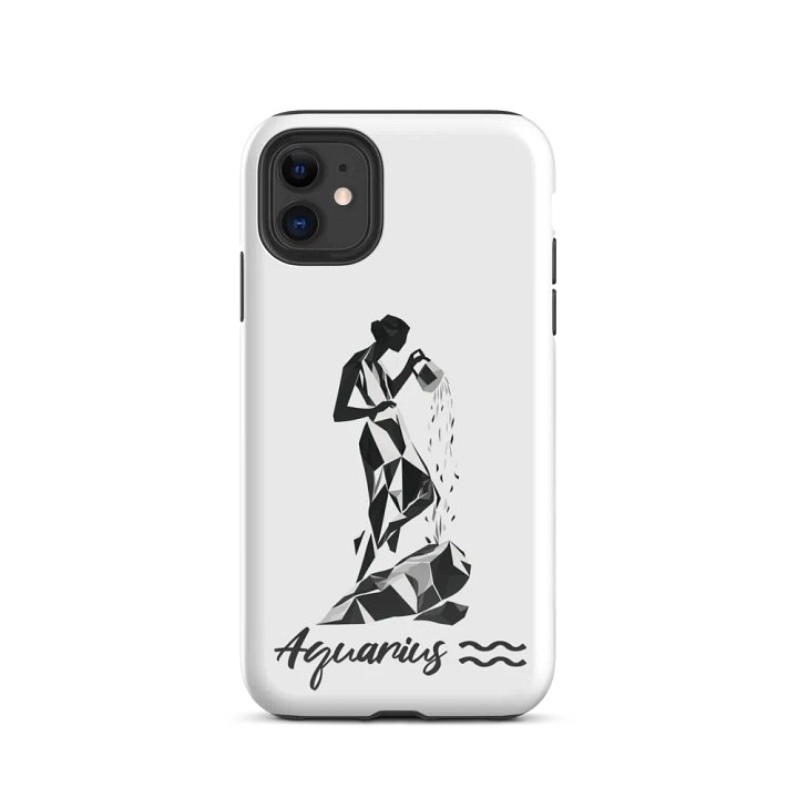 Aquarius iPhone Tough Case - Futuristic Flair for Visionary Thinkers product image (47)