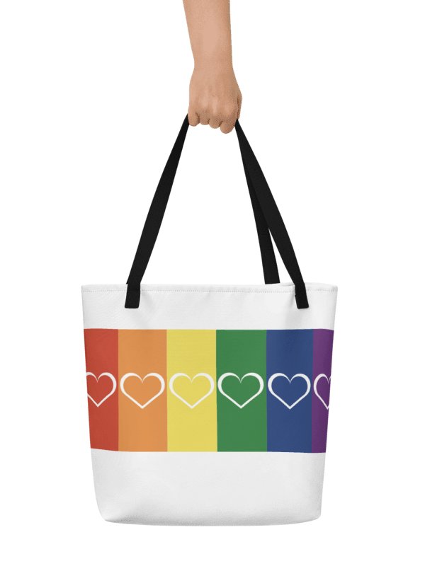 Pride Hearts Tote product image (1)
