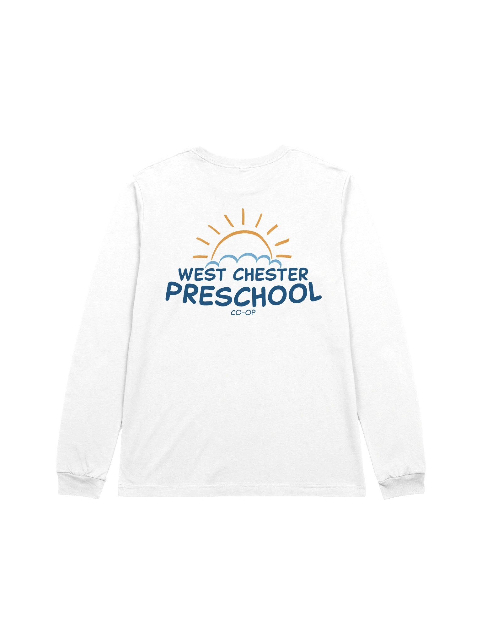 Unisex White Long Sleeve Tee product image (2)