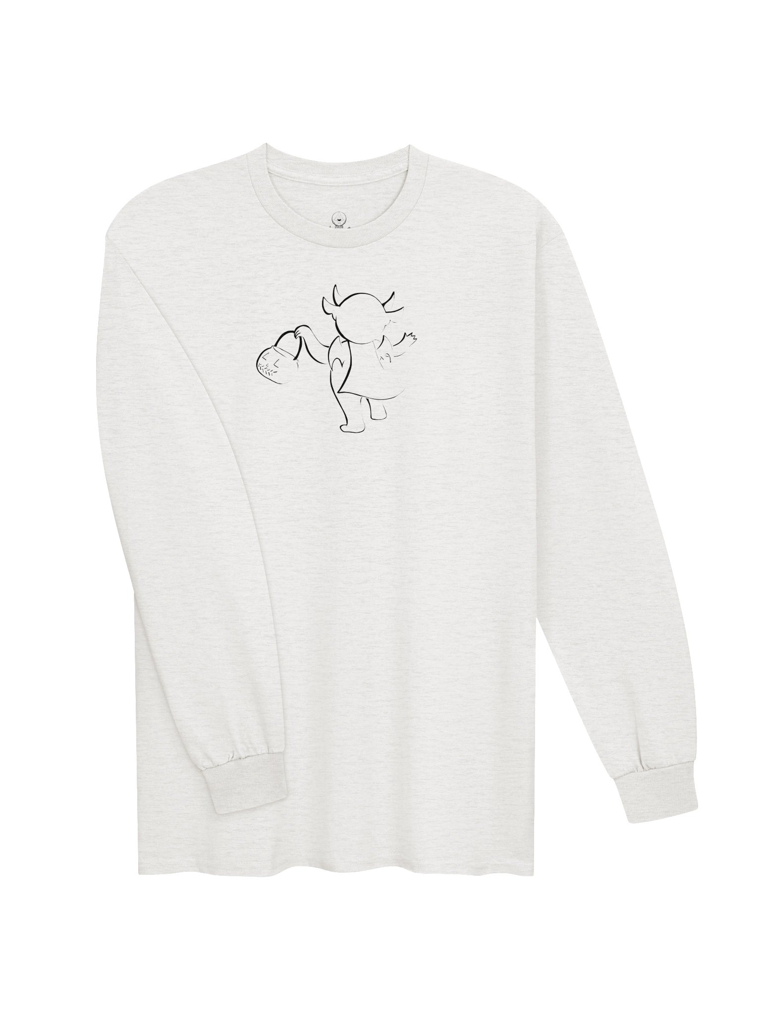 Cryptid On Your Corner Long Sleeve Shirt (Light Mode) product image (7)