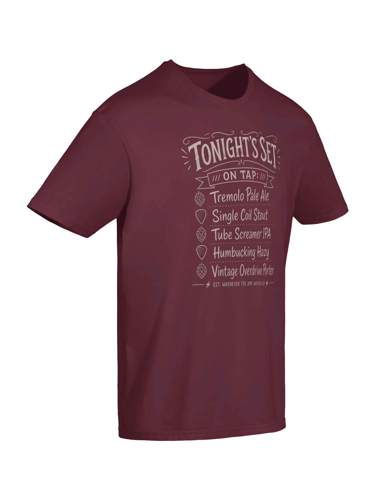 Tonight's Set - Craft Beer Themed Guitar T-shirt product image (7)