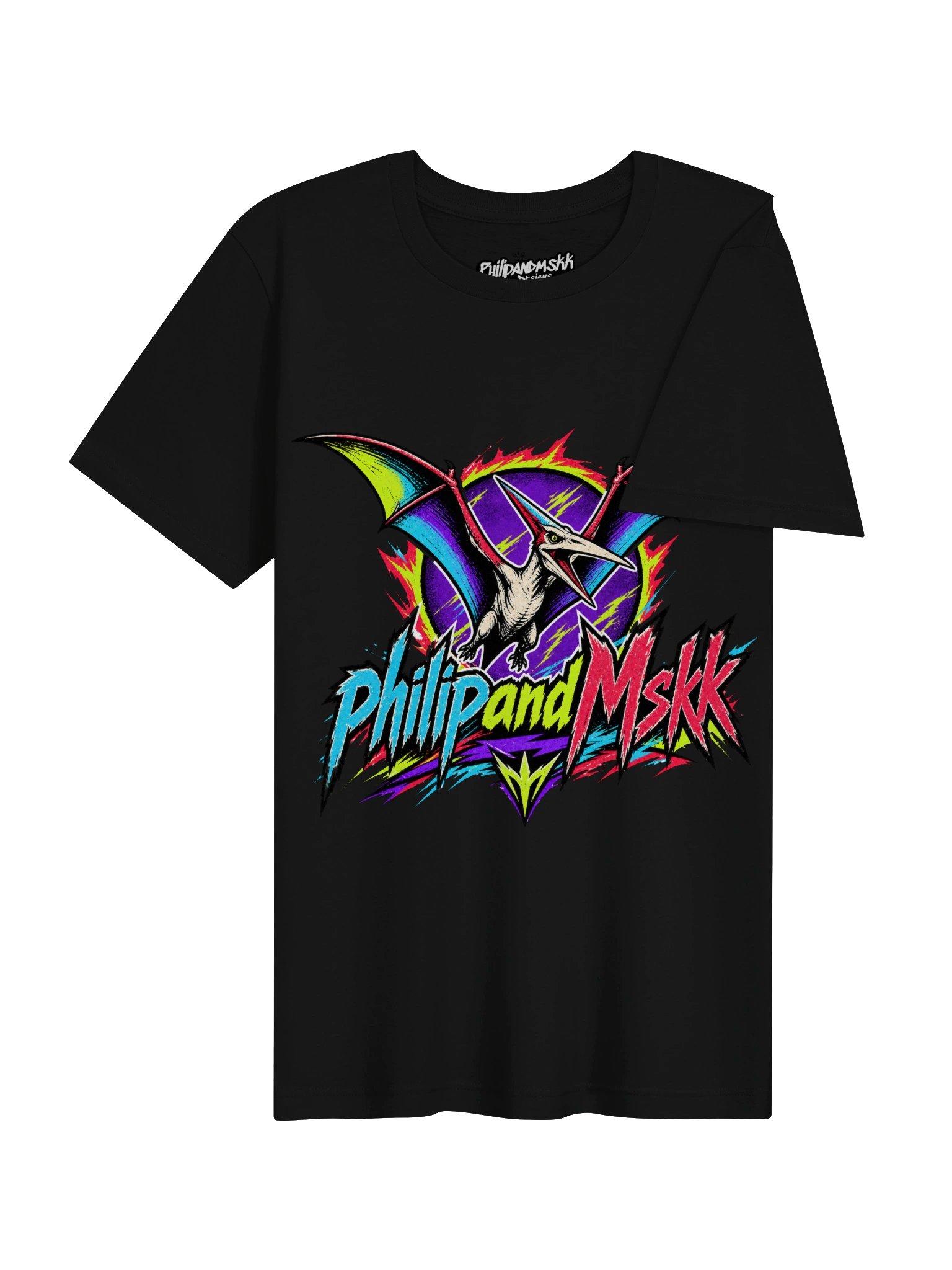 Philip and Mskk Neon Pterodactyl Graphic Tee product image (36)